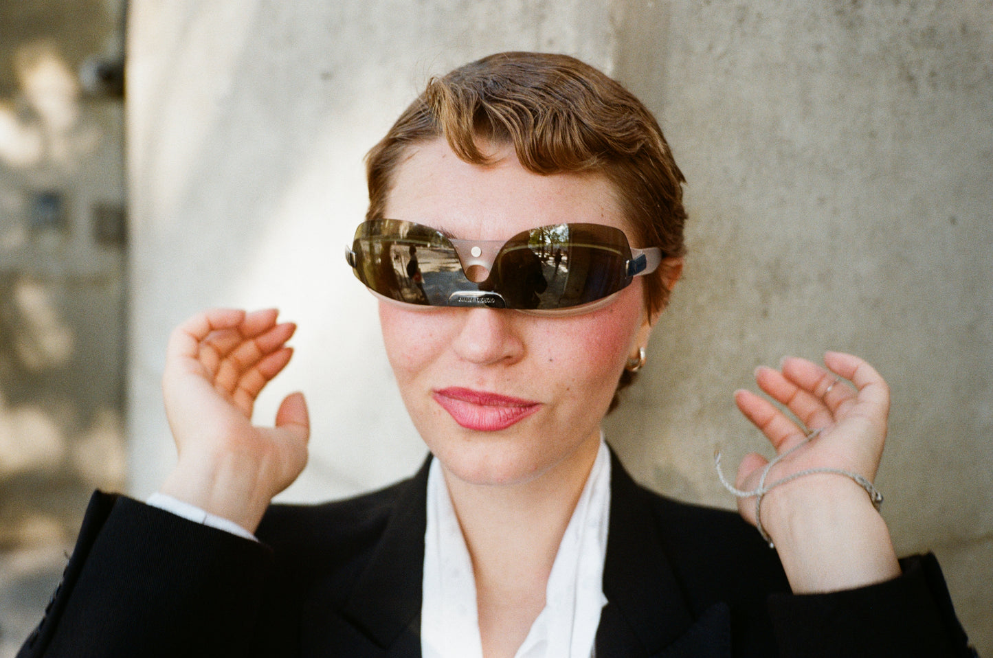 "Shapeshifter" 1990s Giorgio Armani Sunglasses