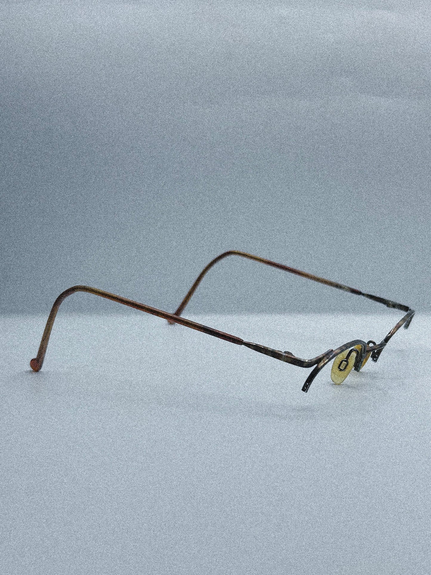 "Semi-Rimless Tortoise" 1990s Esprit Eyeglasses