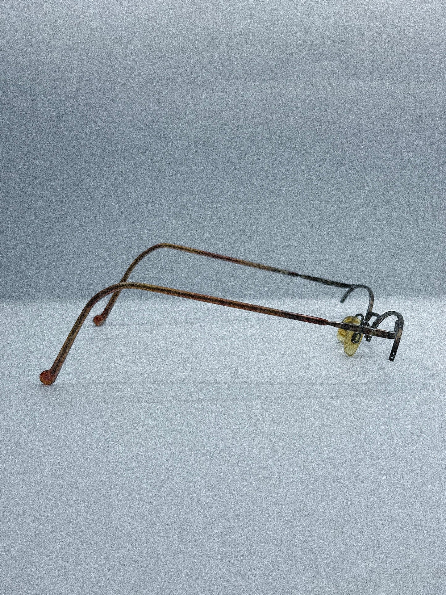 "Semi-Rimless Tortoise" 1990s Esprit Eyeglasses