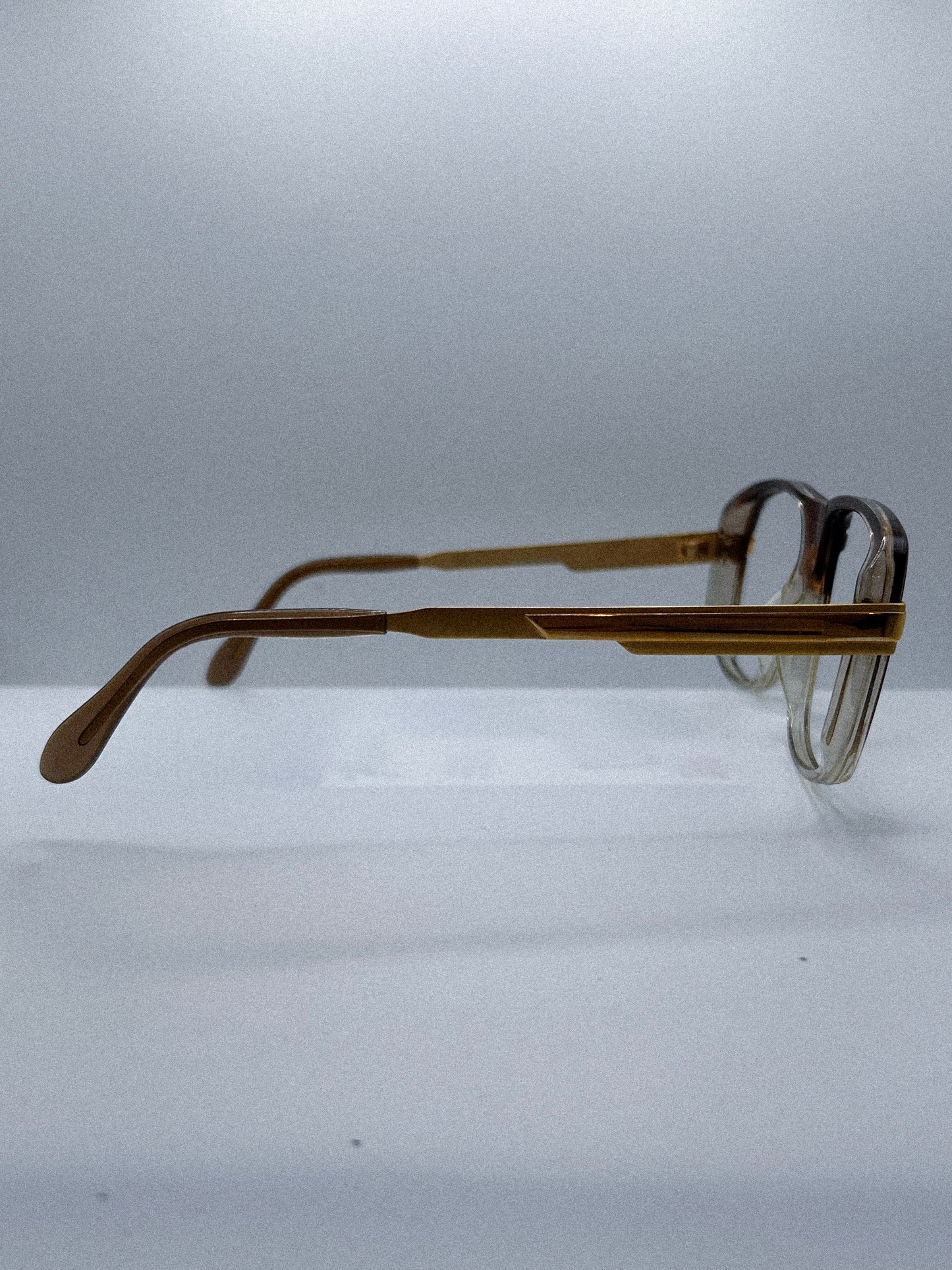 “Amber Crest” 1980s Martin Eyeglasses