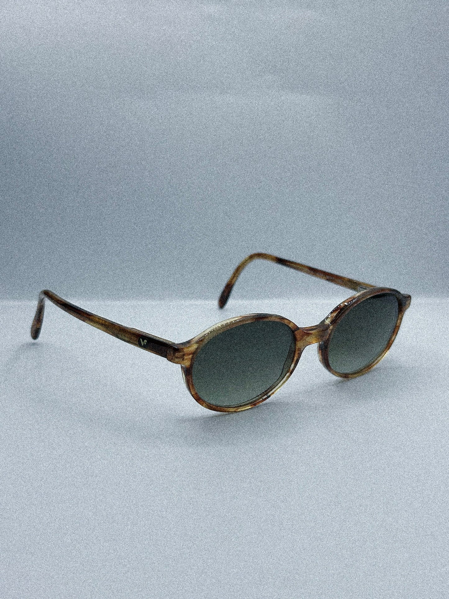 "Minimalist Gold" 1990s Vogue Sunglasses