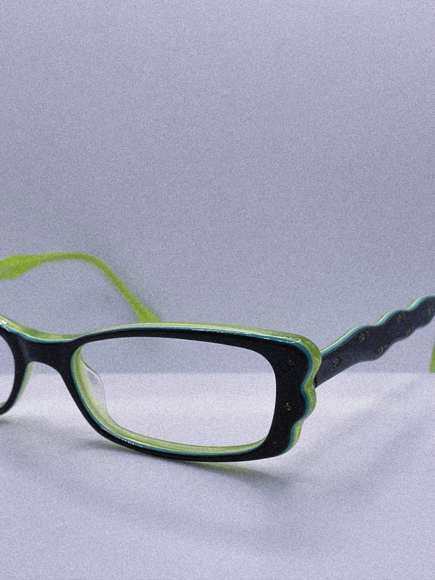 Emerald Outline | 1980s Jean Lafont Eyeglasses Frame