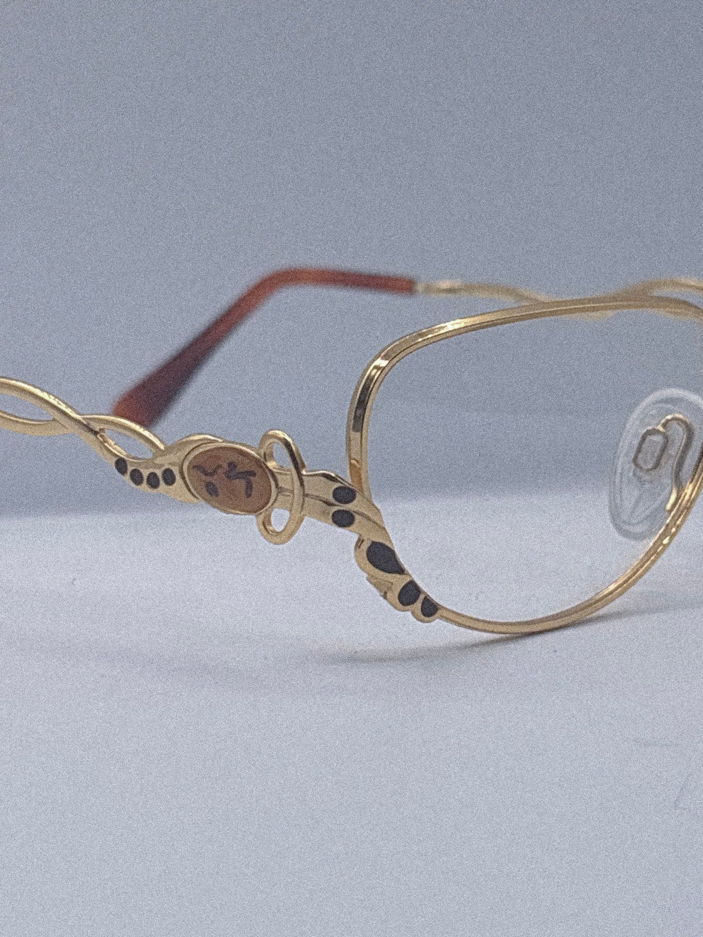“Golden Sonata” 1980s Vittorio Foscari Eyeglasses