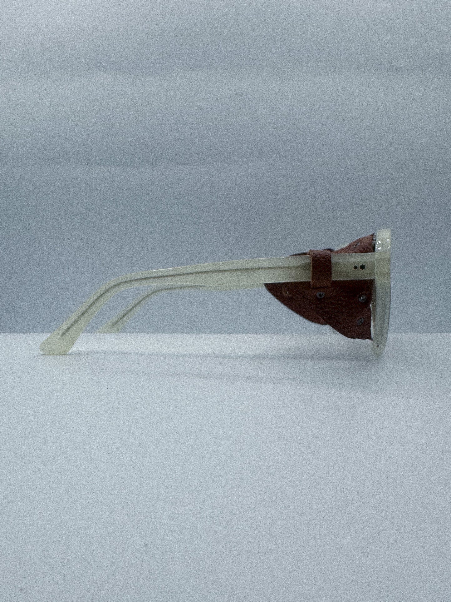 Avalanche 1980s Kikie's Leather Sunglasses  right side