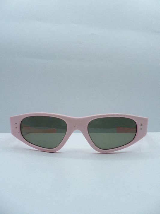 Catty 1960s Harlequin Luxury Sunglasses front side