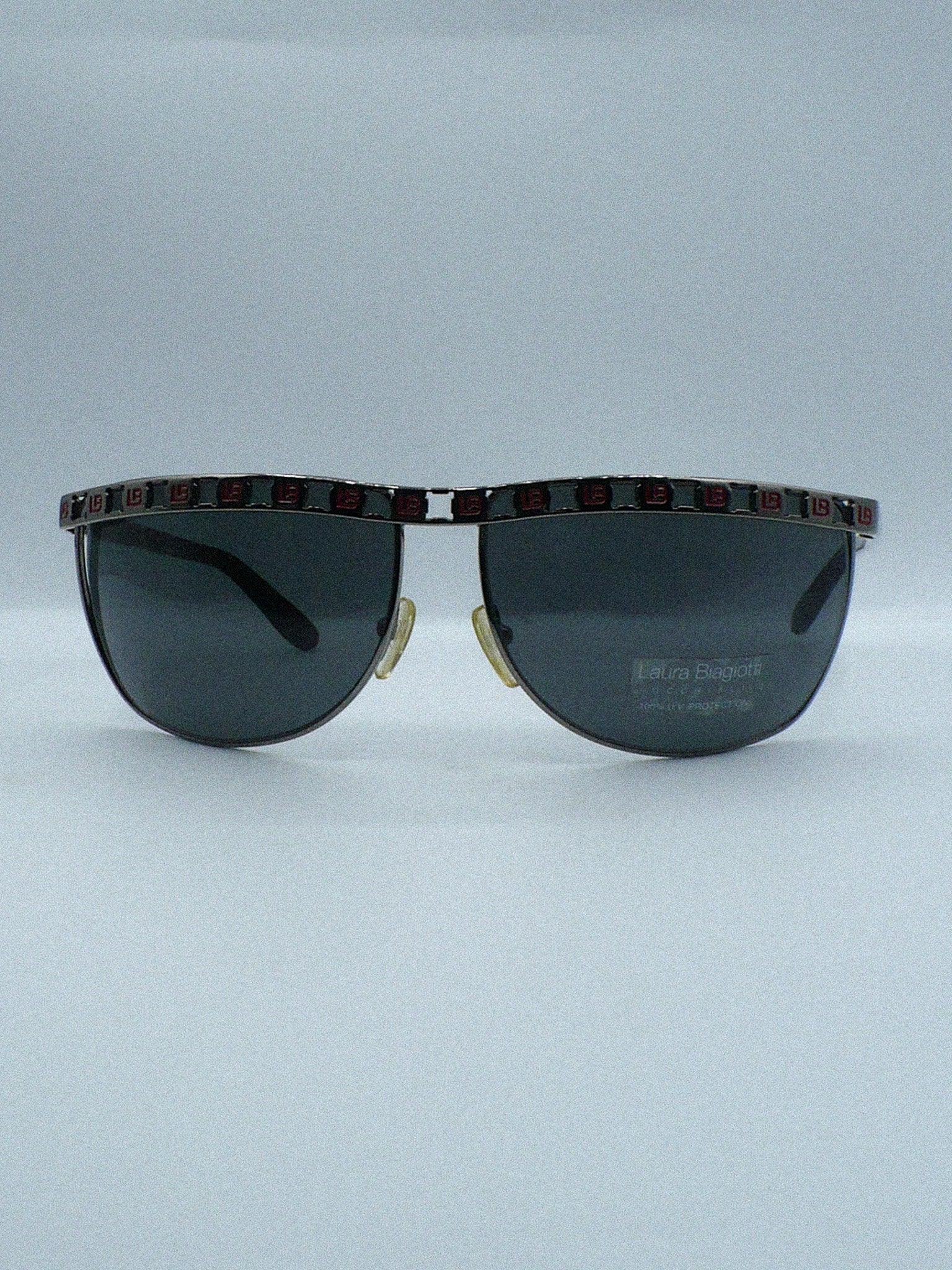 Chainmail 1980s Laura Biagiotti Sunglasses front side