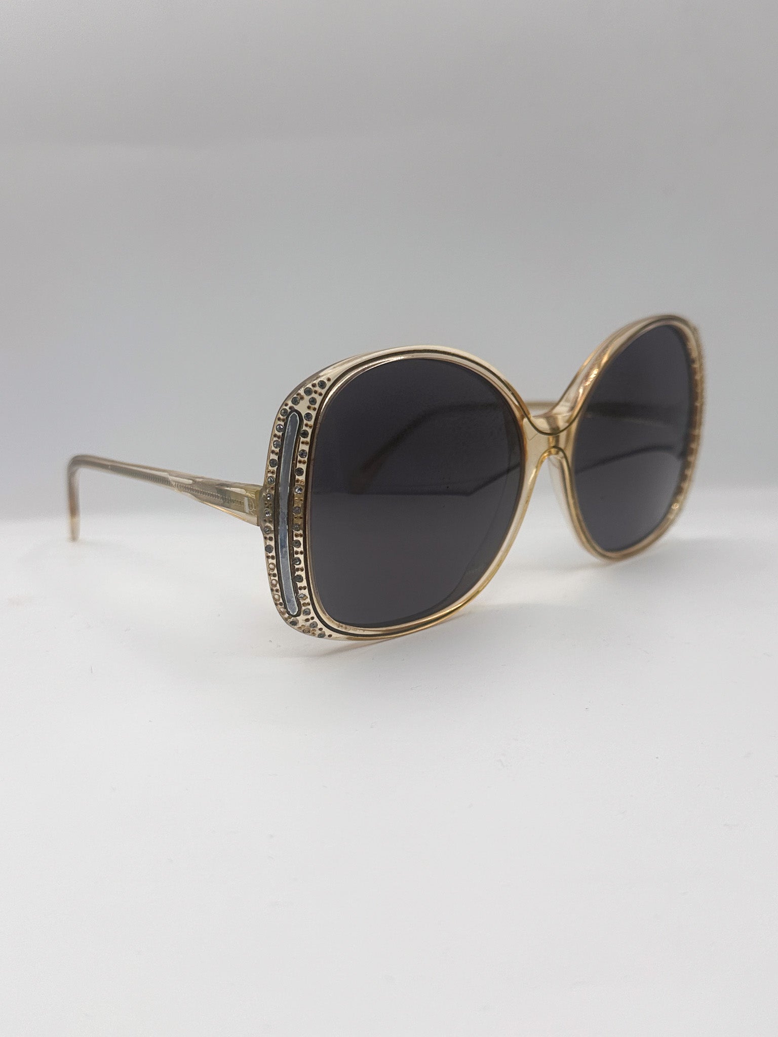Crystalize 1960s Rodeo Crystal Polarized Sunglasses, right side 2