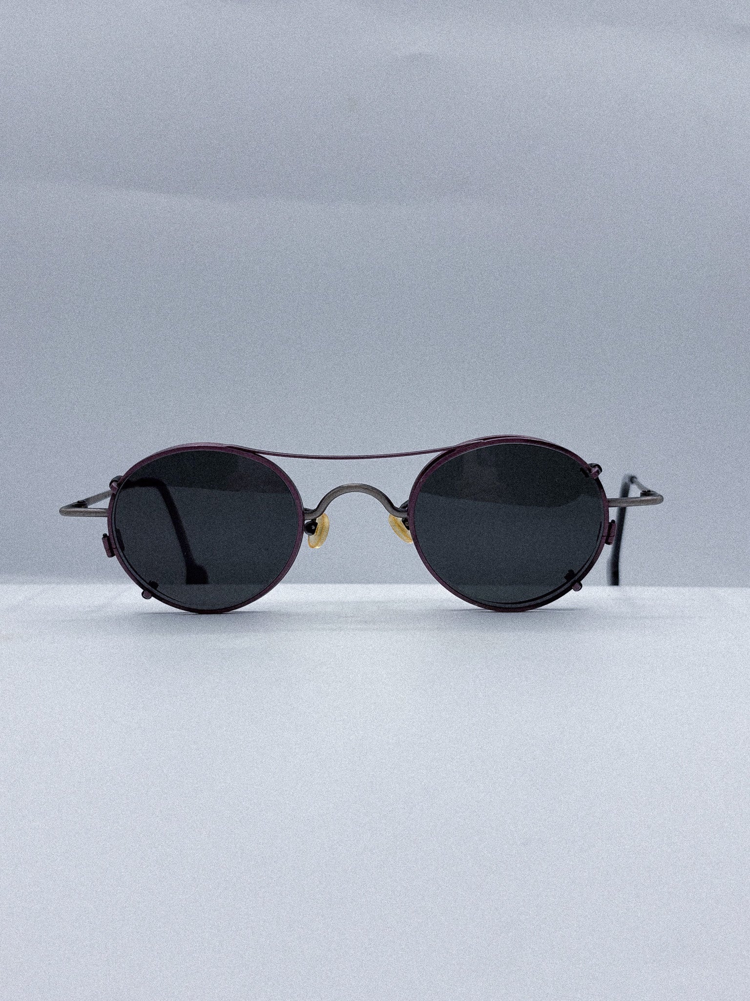 Double Take 1990s L.A. Eyeworks Sunglasses front side