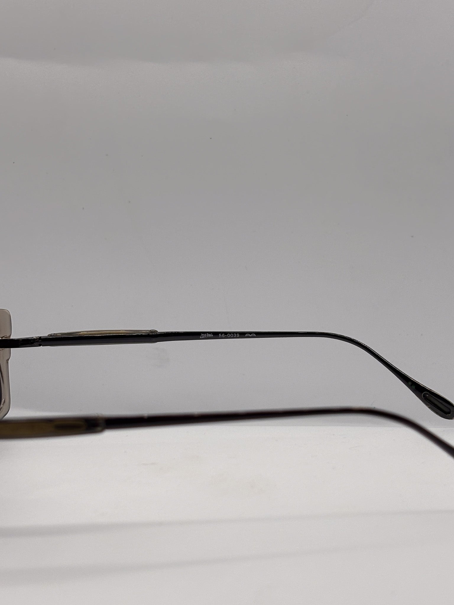 Double Vision  1990s Jean Paul Gaultier Layered Sunglasses brand title 3