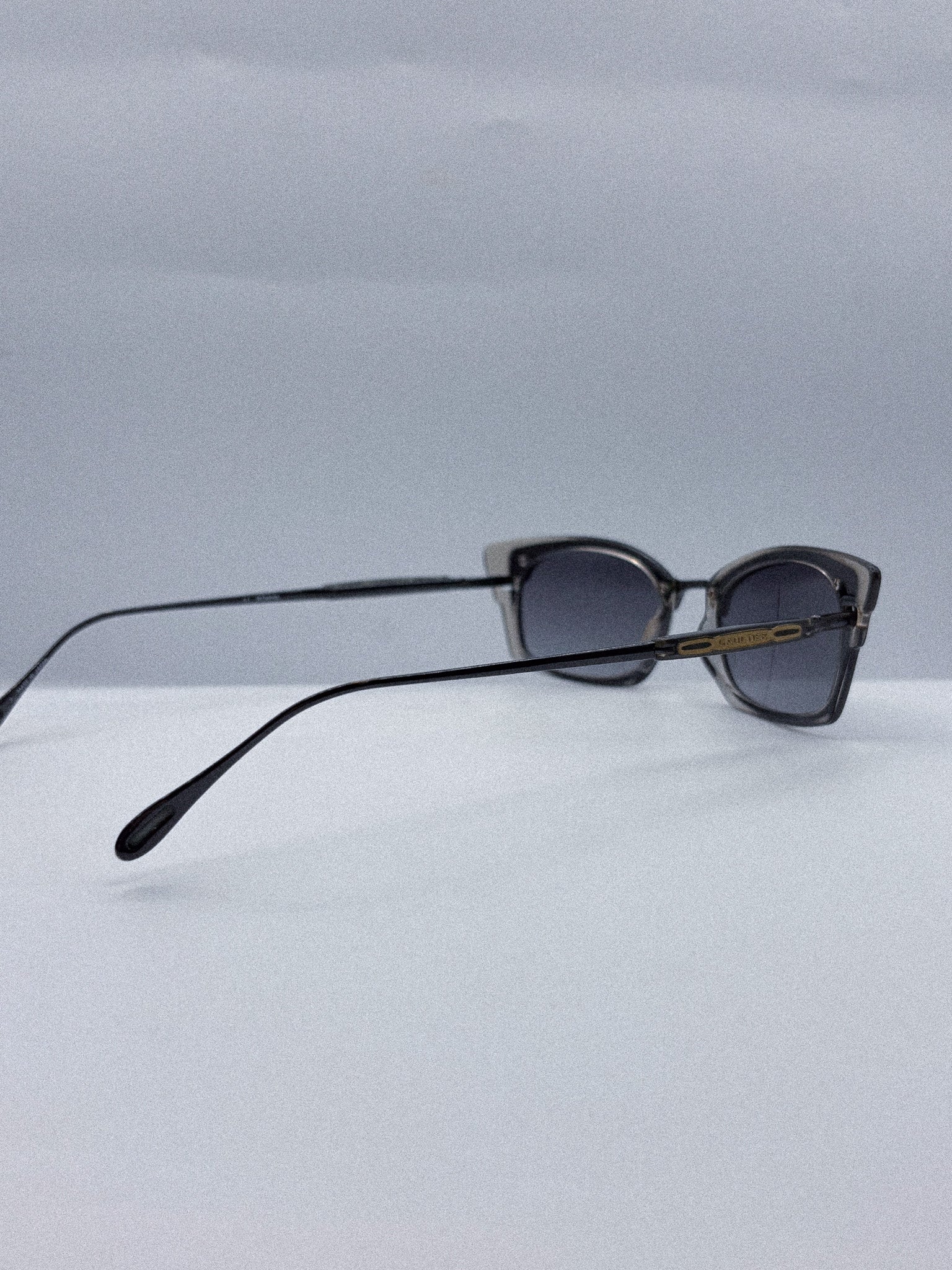 Double Vision  1990s Jean Paul Gaultier Layered Sunglasses right side