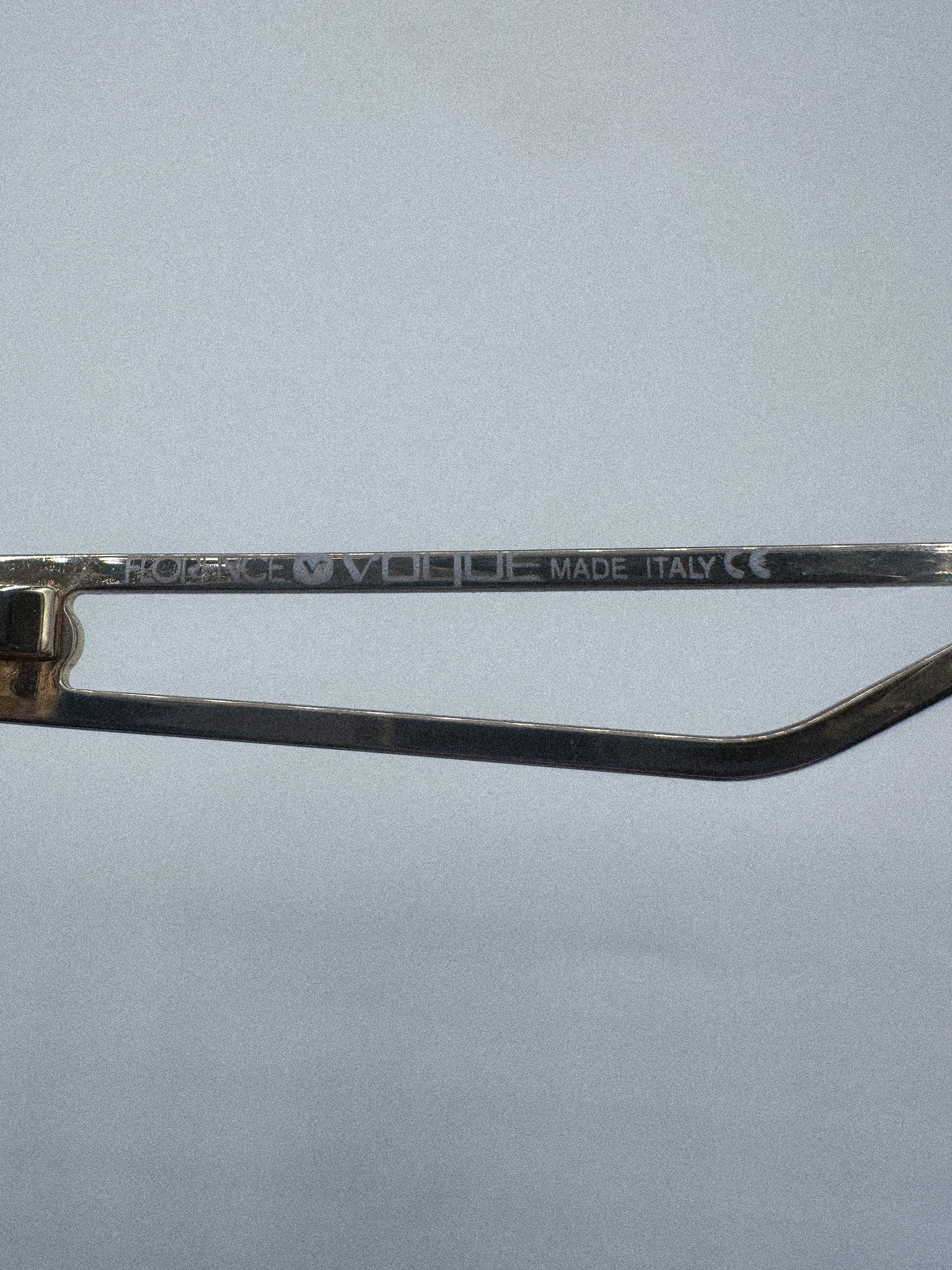 Flare 1980s Vogue Sunglasses brand title