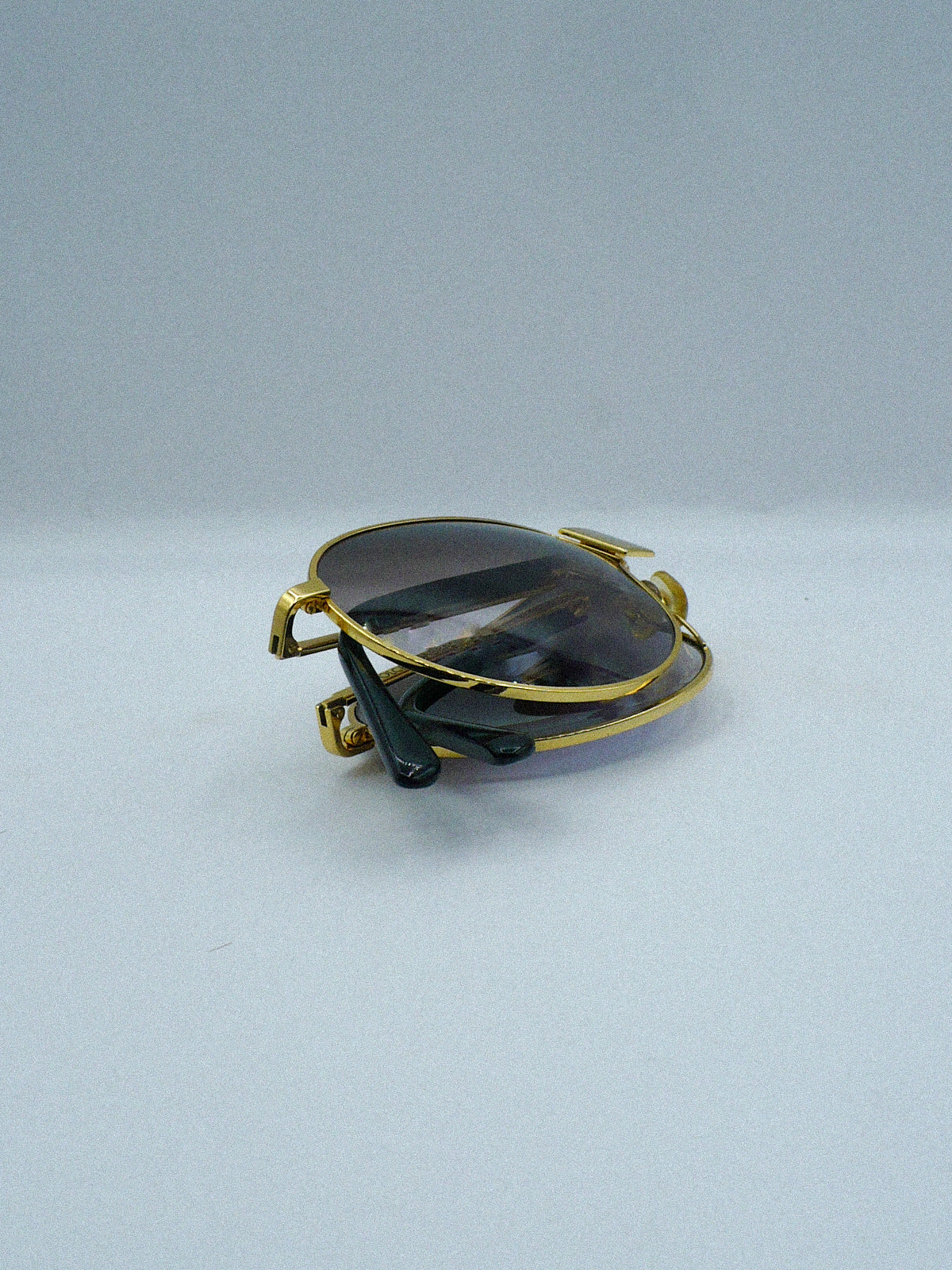Folding 2000s Dolce & Gabbana Sunglasses  closed view