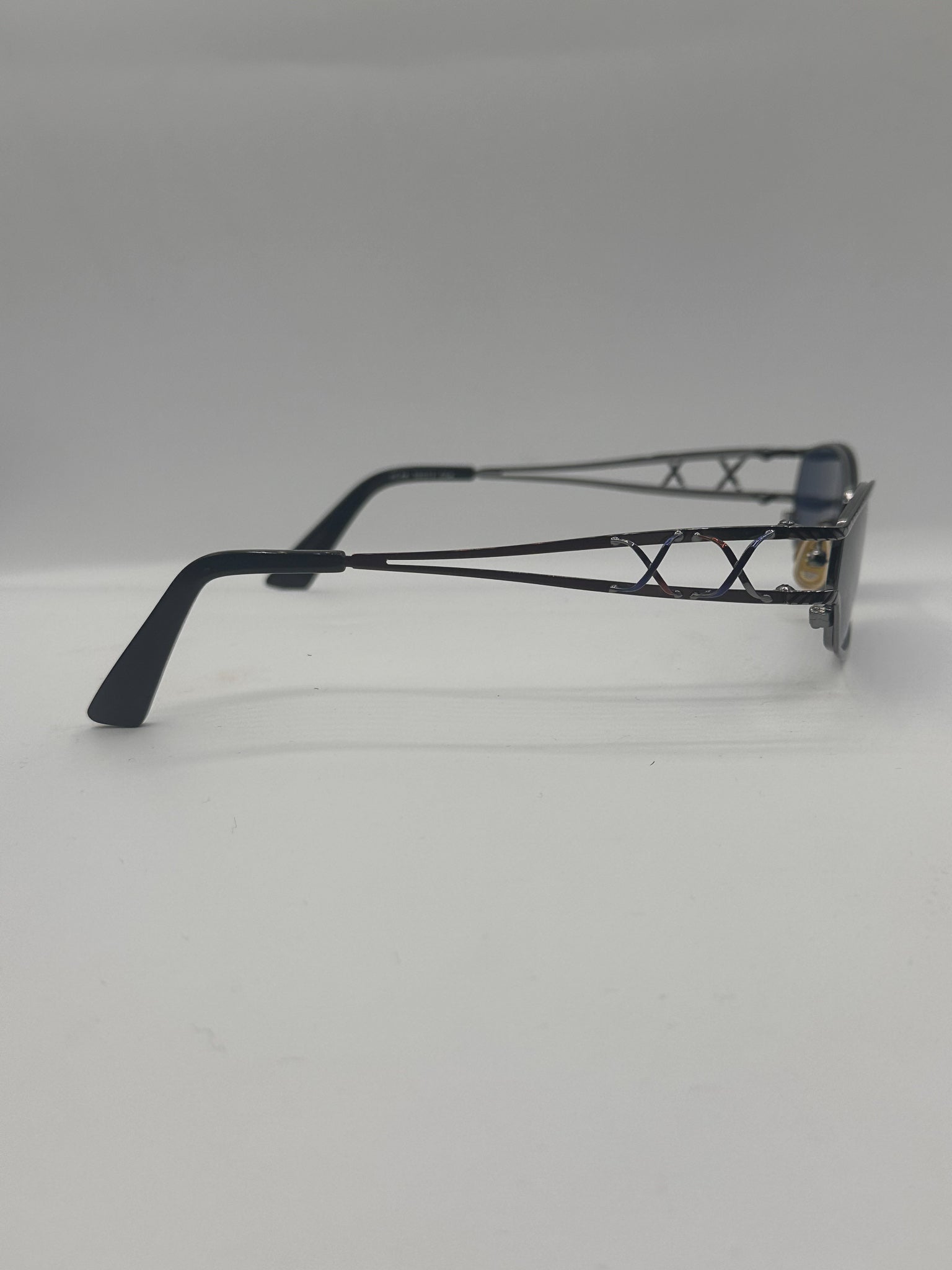 Geometric 1980s Casanova vintage Sunglasses, right side