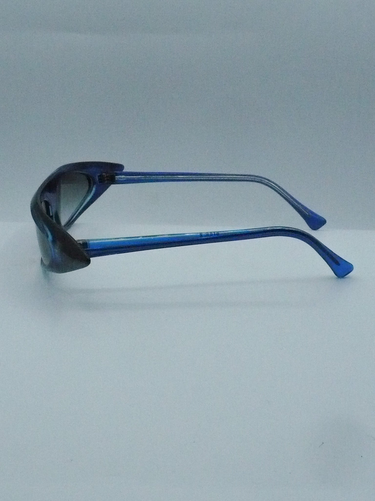 Grace Jones 1980s Electric Sunglasses, left side 2