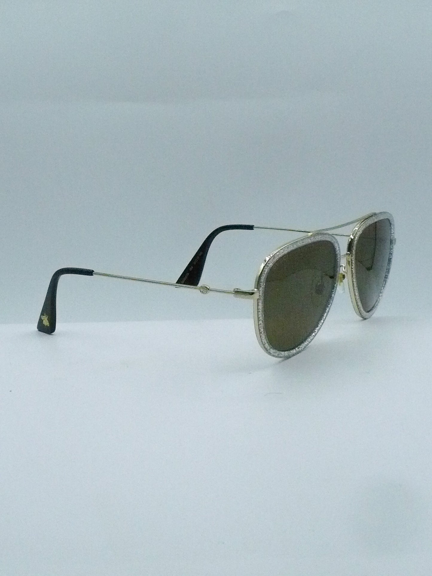 Gucci in Glitter 2000s Gucci Sunglasses, right side
