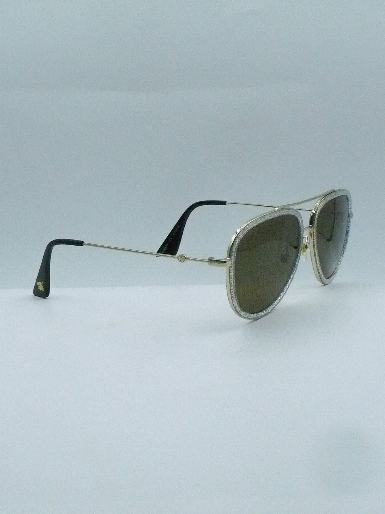 Gucci in Glitter 2000s Gucci Sunglasses, right side