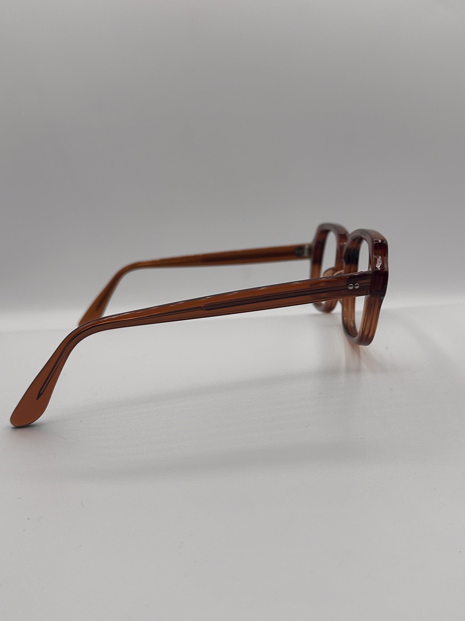 Horn-Rimmed Romco 1980s Frame, right side