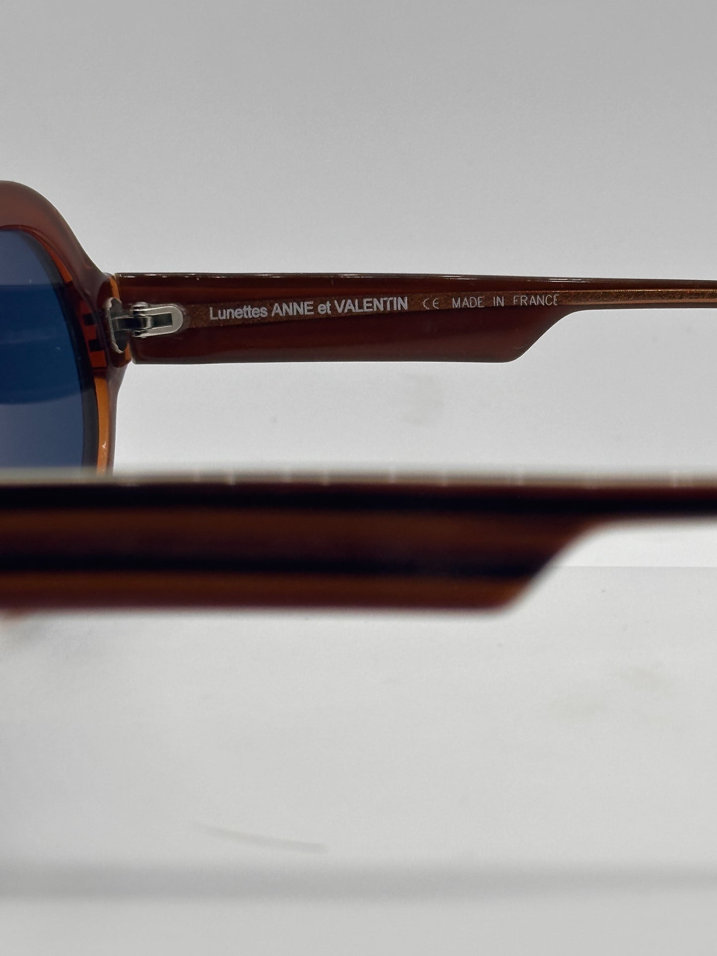 Hybrid Baby 1990s Anne et Valentin vintage sunglasses, inner side
