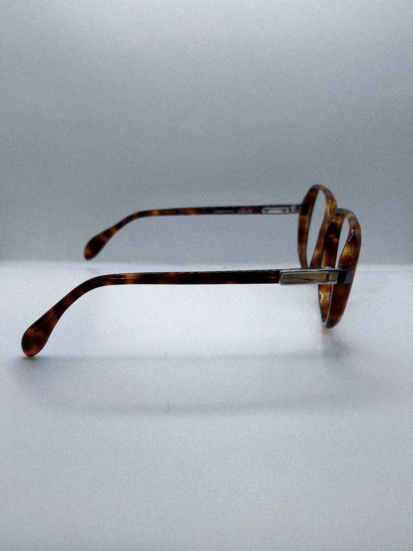 “Honeyline Geometry” 1980s Silhouette Eyeglasses