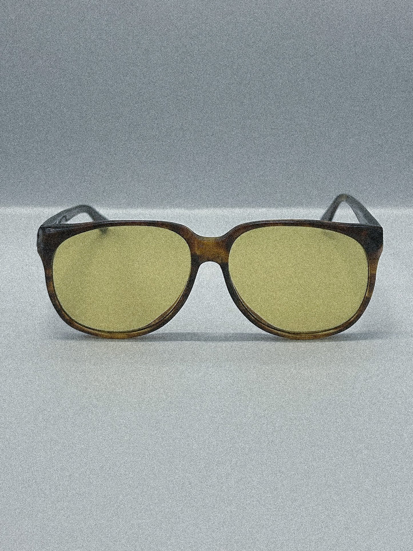 "Golden Hour" 1980s Handmade Refined Glasses