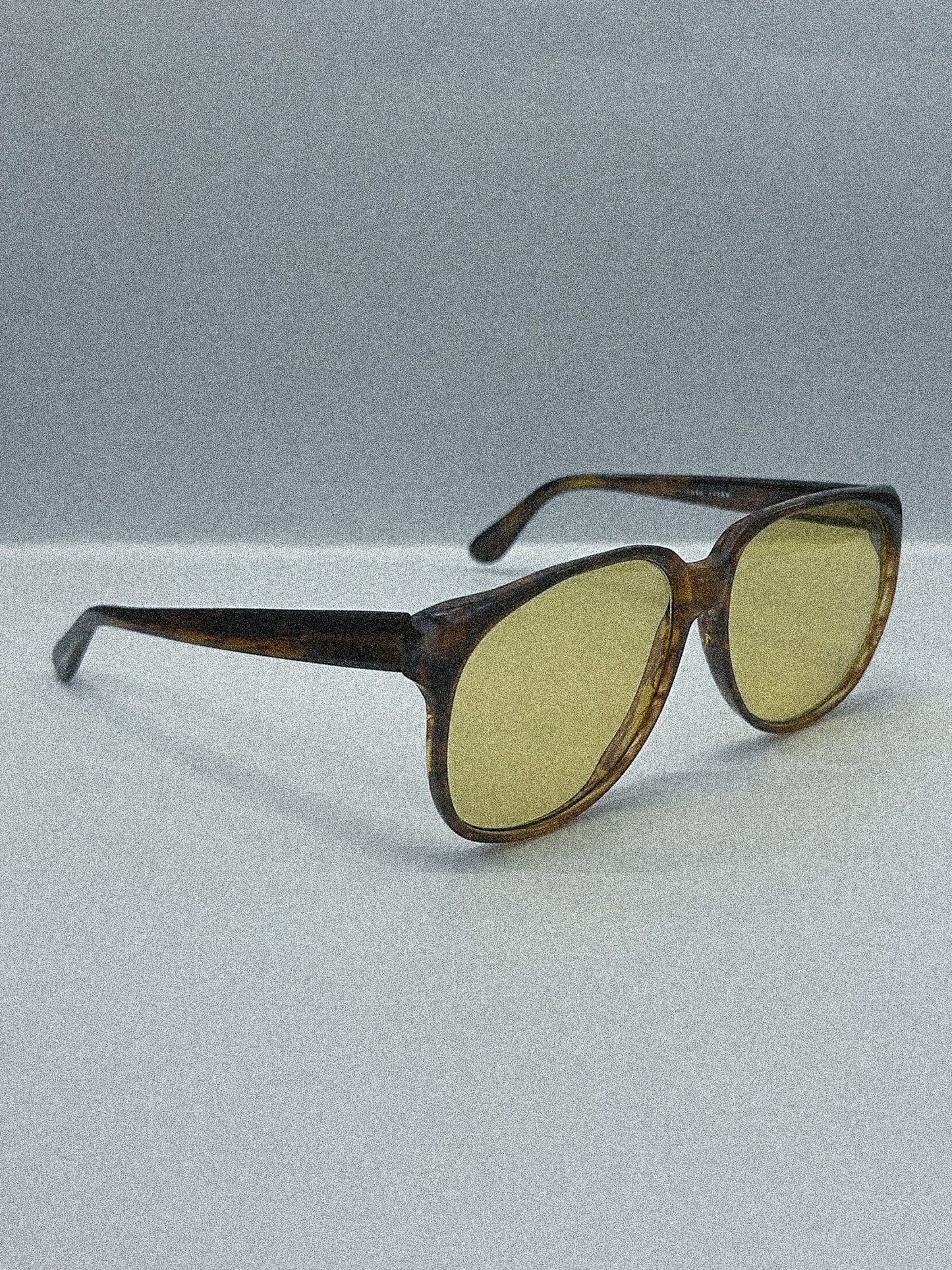 "Golden Hour" 1980s Handmade Refined Glasses