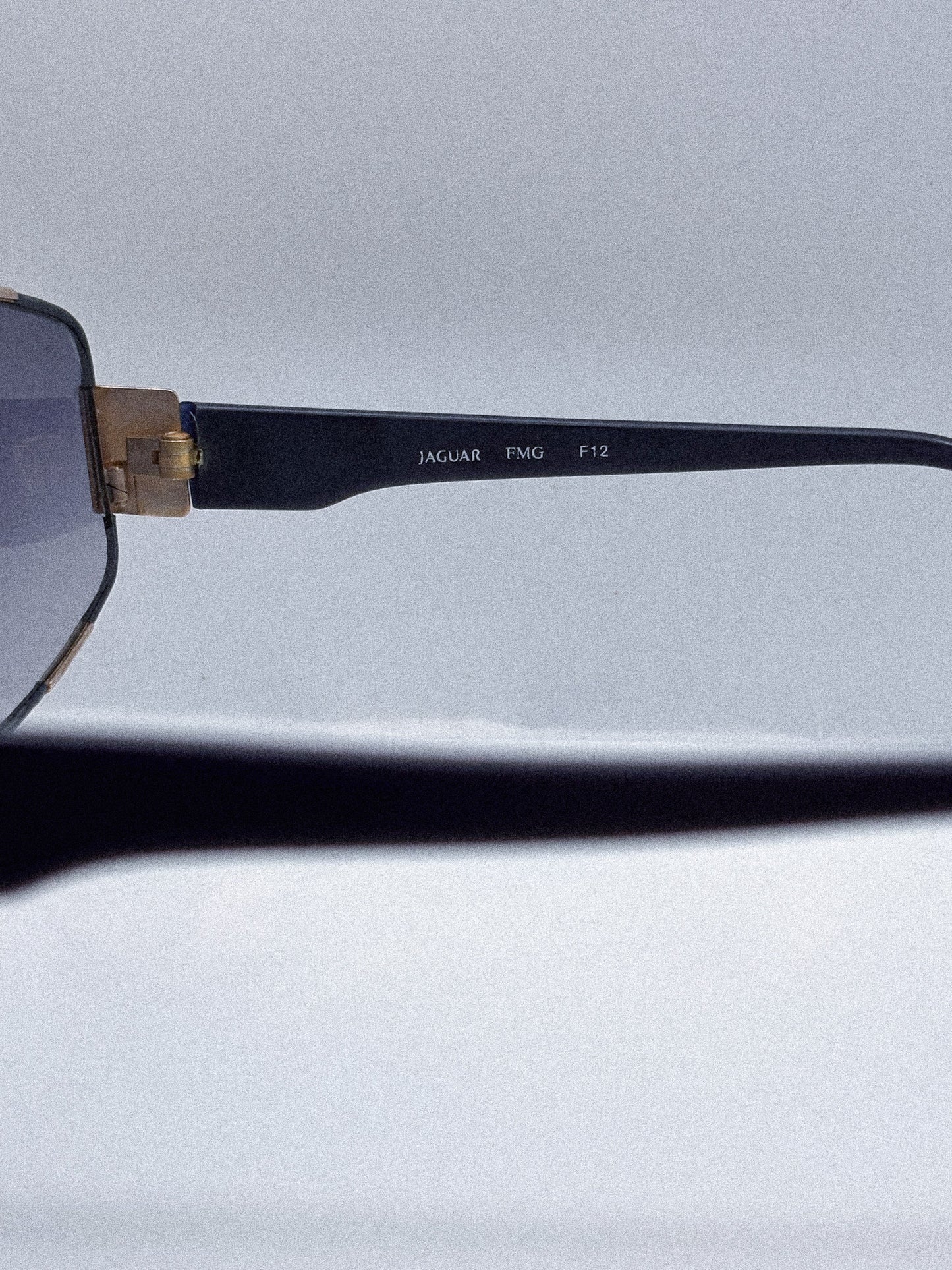 "Cobalt Aviator" 1980s Jaguar Sunglasses