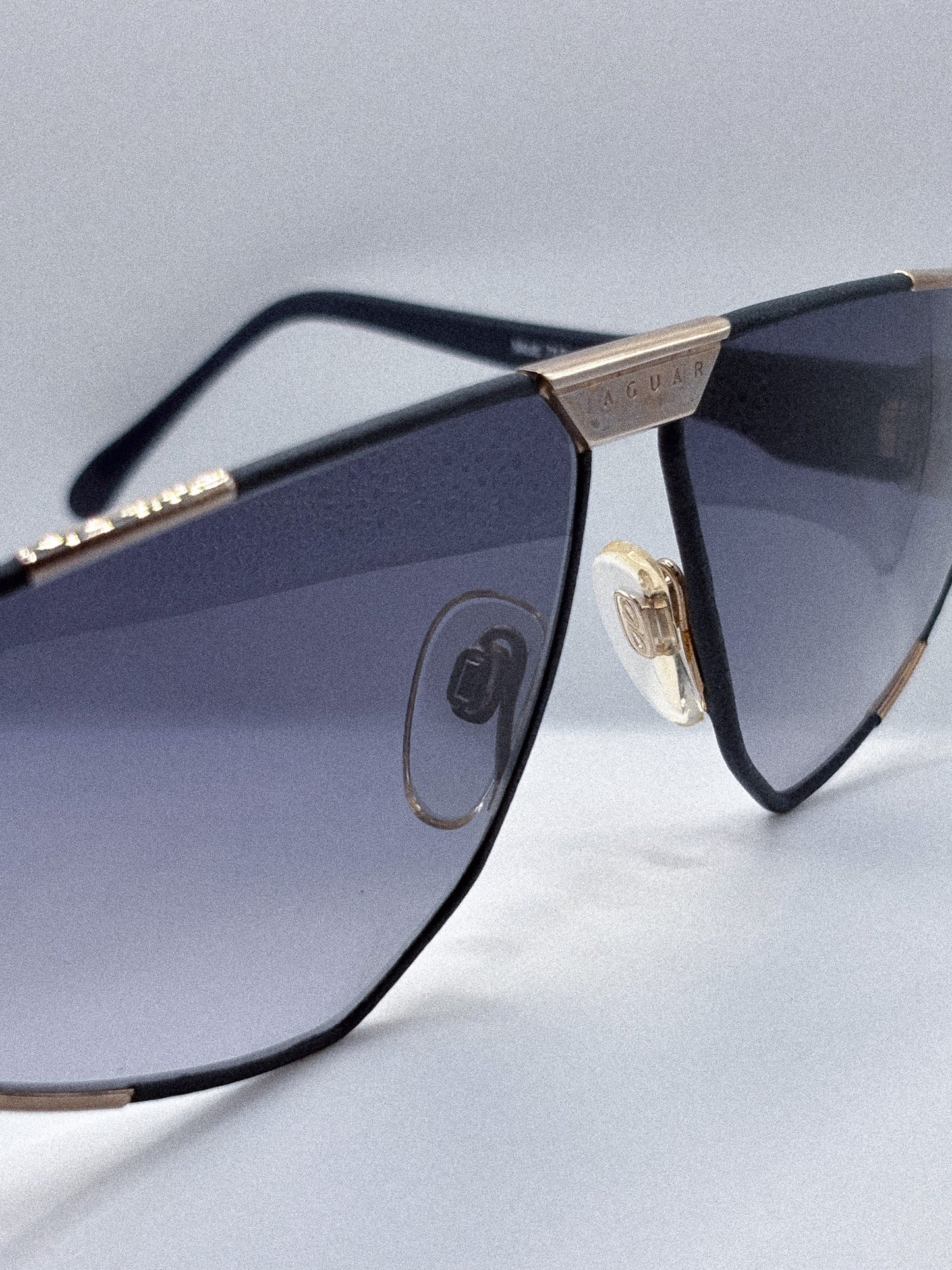 "Cobalt Aviator" 1980s Jaguar Sunglasses