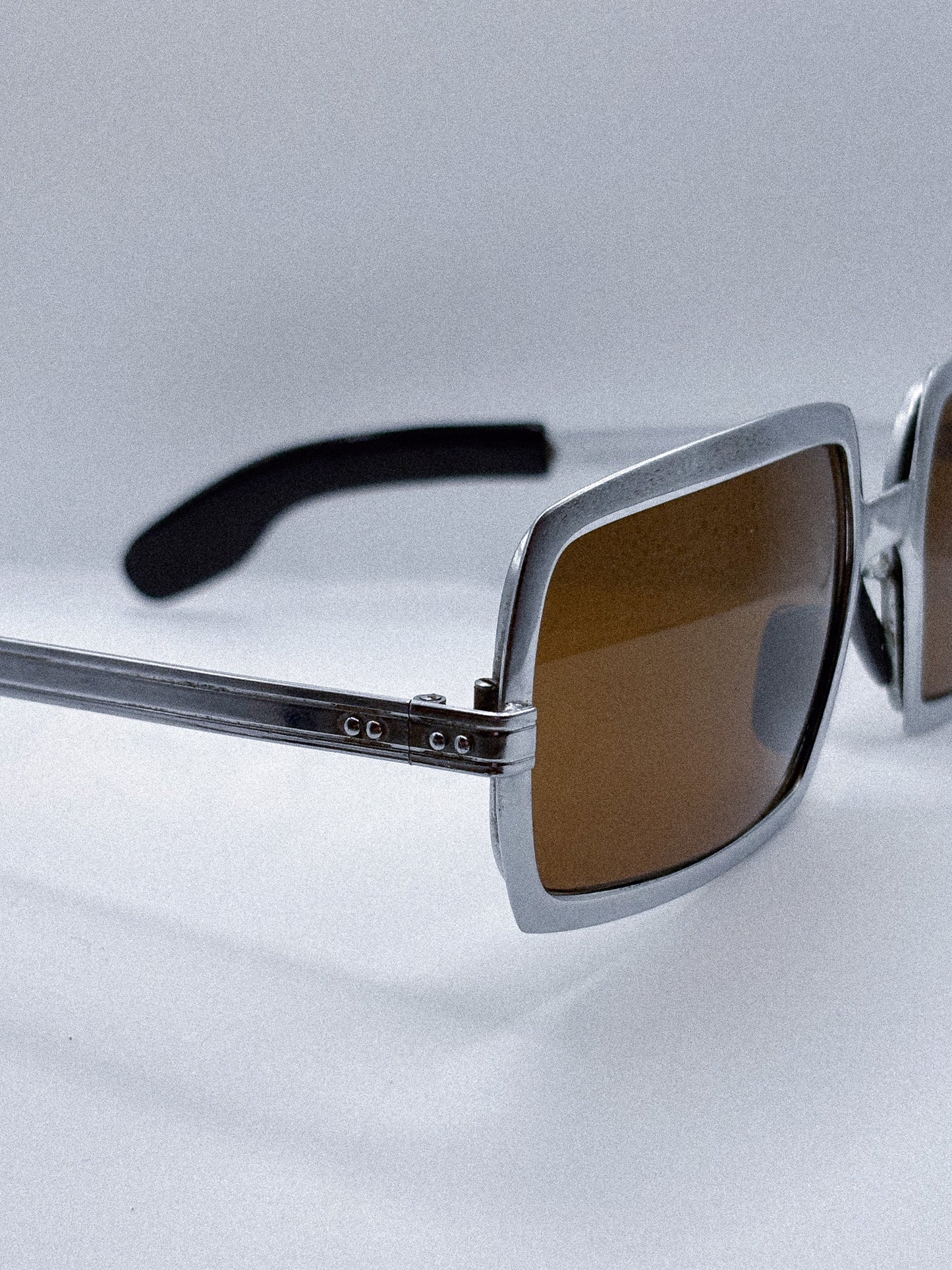 "Amber Havana" 1960s Handmade Sunglasses