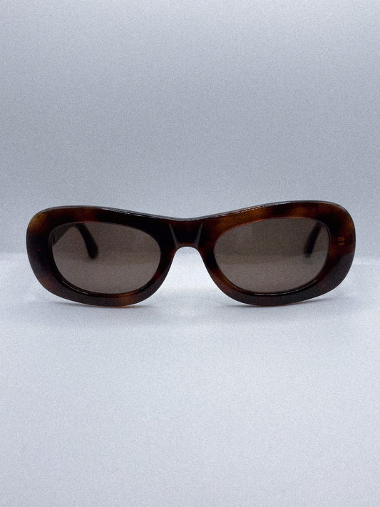 "Chestnut Luxe" 1990s Dolce & Gabbana Sunglasses