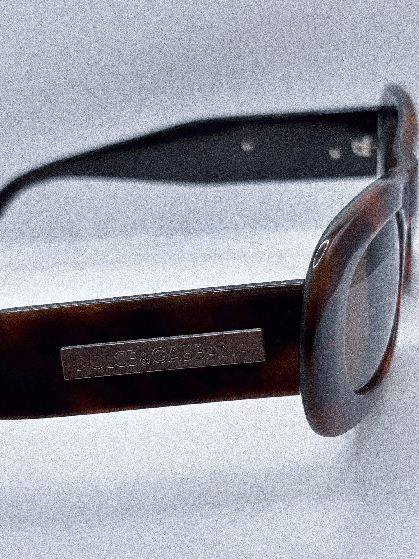 "Chestnut Luxe" 1990s Dolce & Gabbana Sunglasses