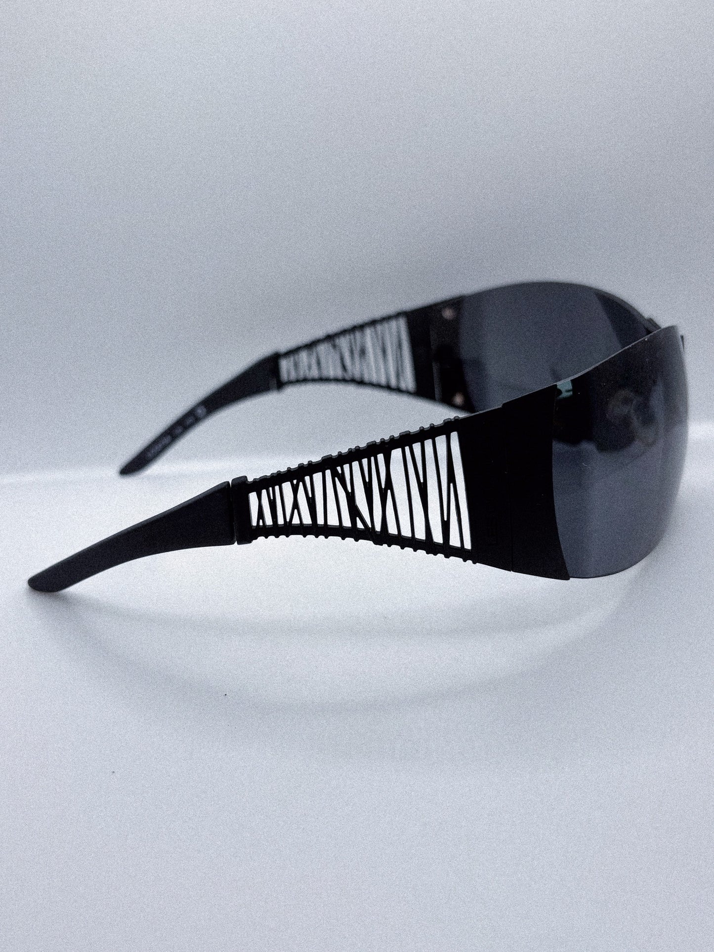 "Jet Black" 1990s Les Copains Sunglasses