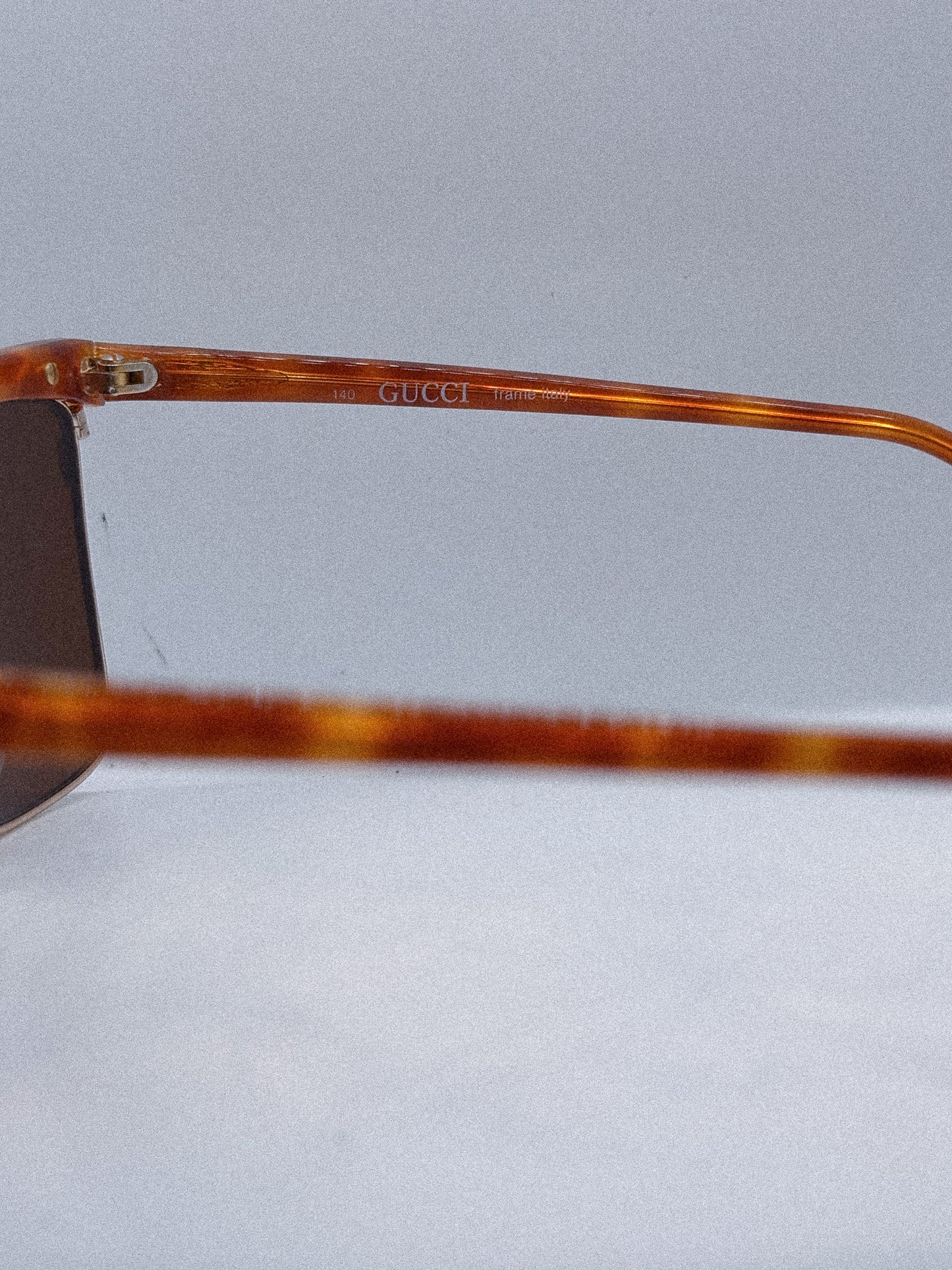"Mocha Classic" 1980s Gucci Sunglasses