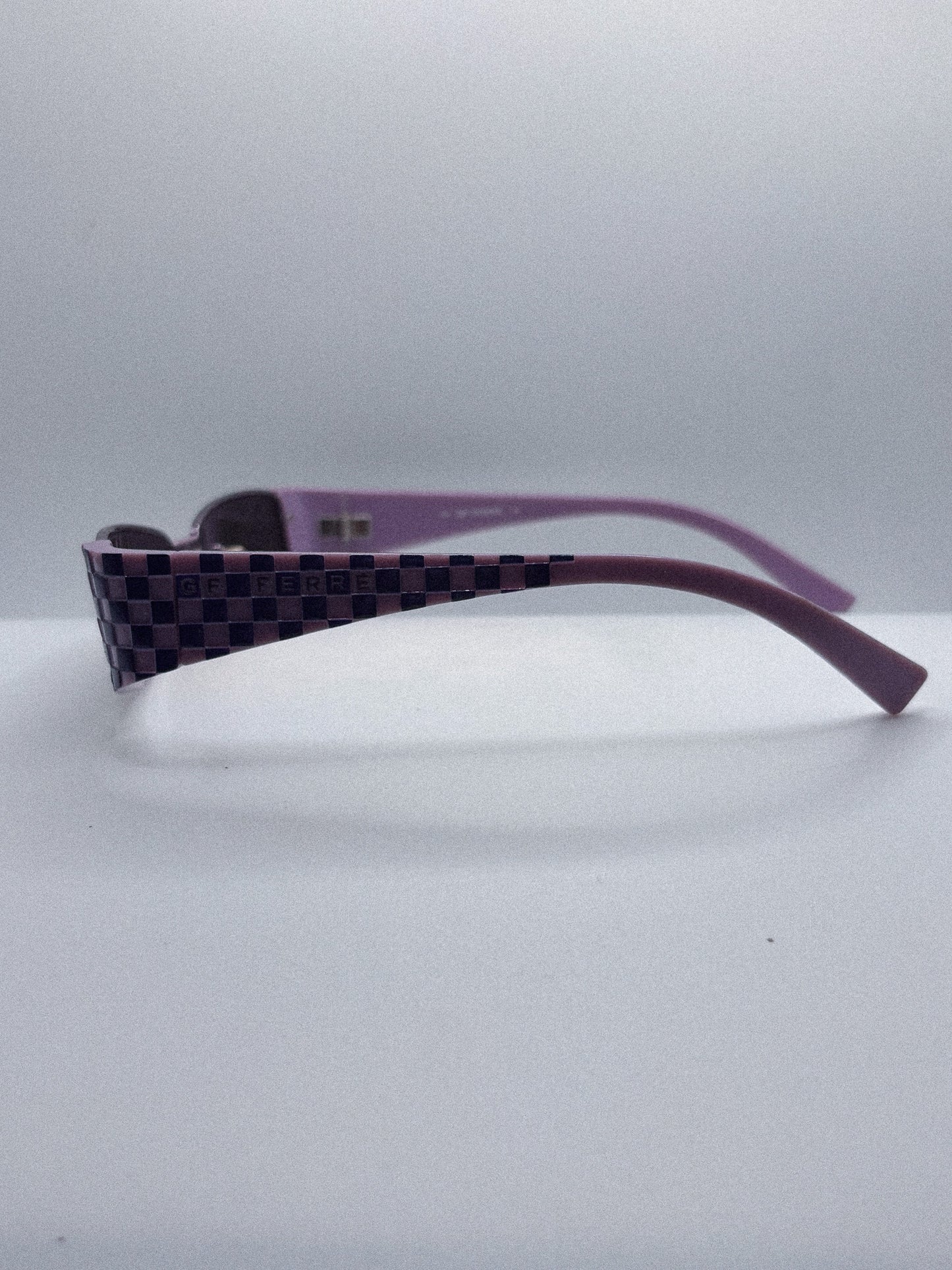 "Violet Plaid" 1990s Gianfranco Ferre Sunglasses