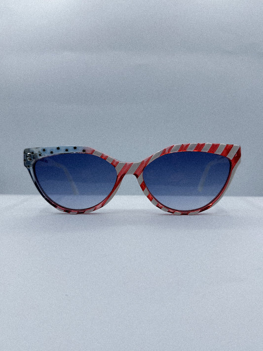 "Stars and Stripes" 1990s Axel S Sunglasses