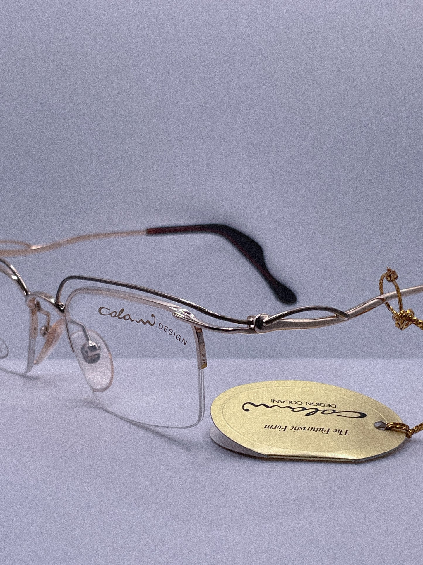 “Golden Horizon” 1980s Luigi Colani Eyeglasses