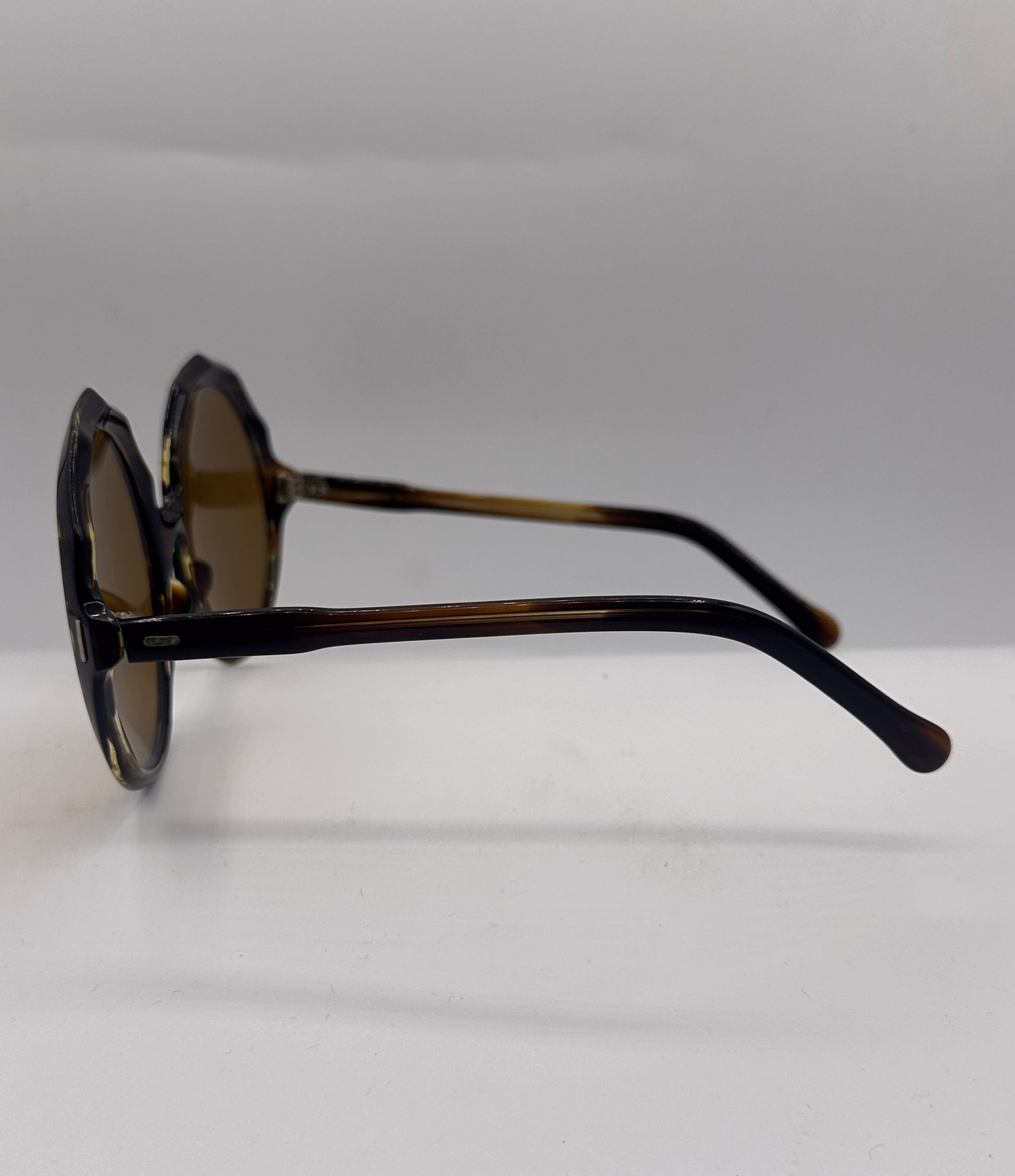 Iris Inspired 1980s Sunglasses, left side