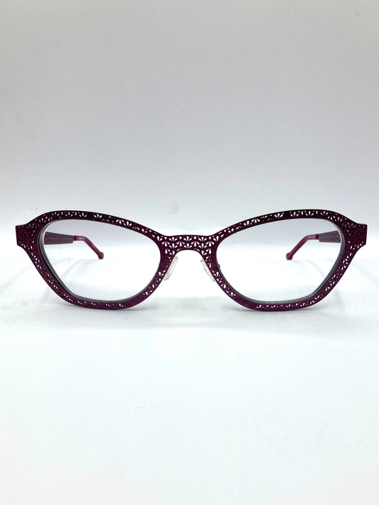 LA Eyeworks Purple Tarzana 475 front side