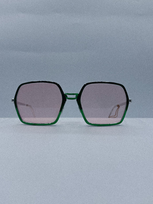Oceanic 1980s Riviera Sunglasses front side