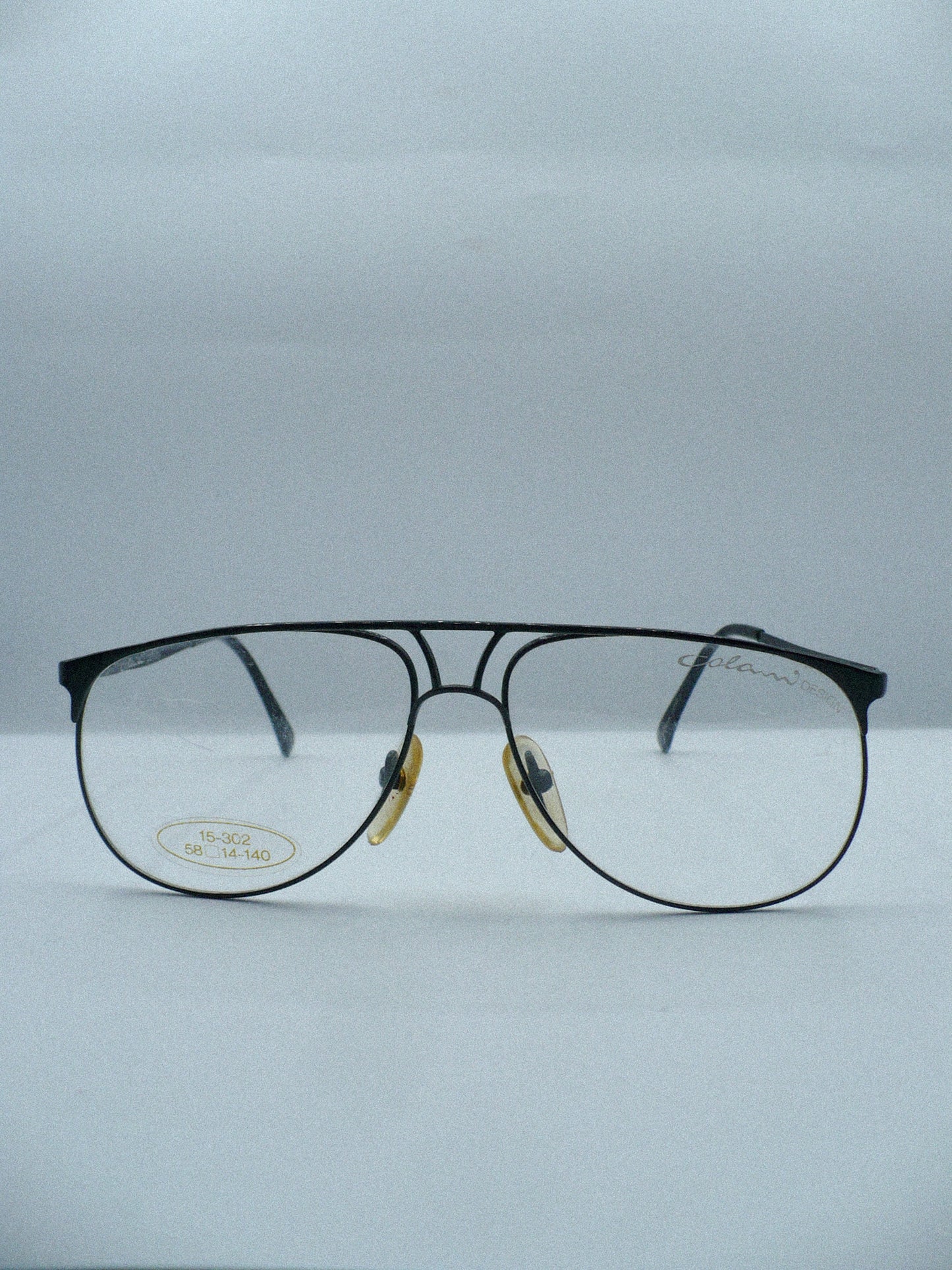 Optos 15 1980s Luigi Colani Designer Eyeglasses front side