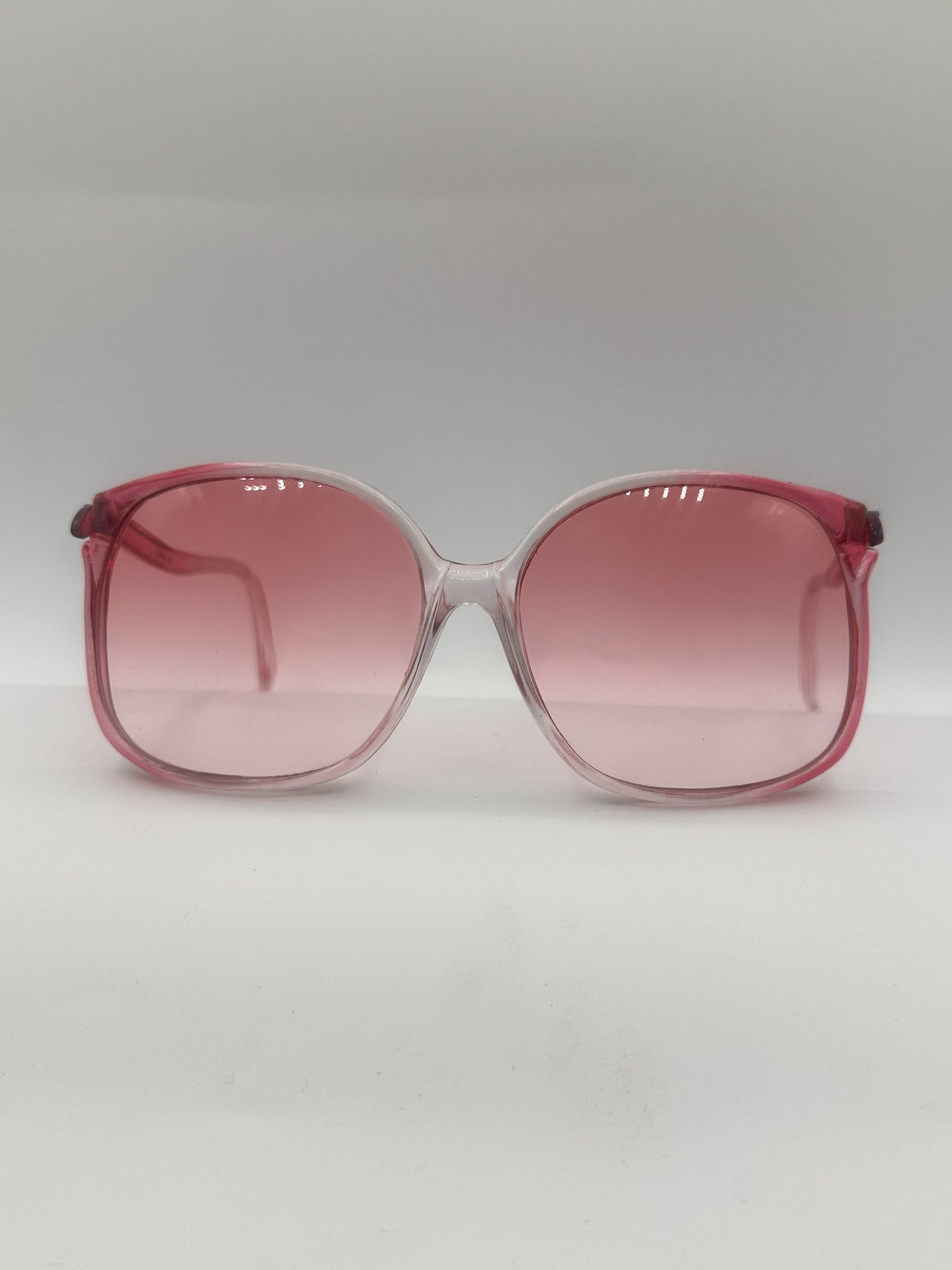 Pink Panther 1980s Pink Oval Sunglasses