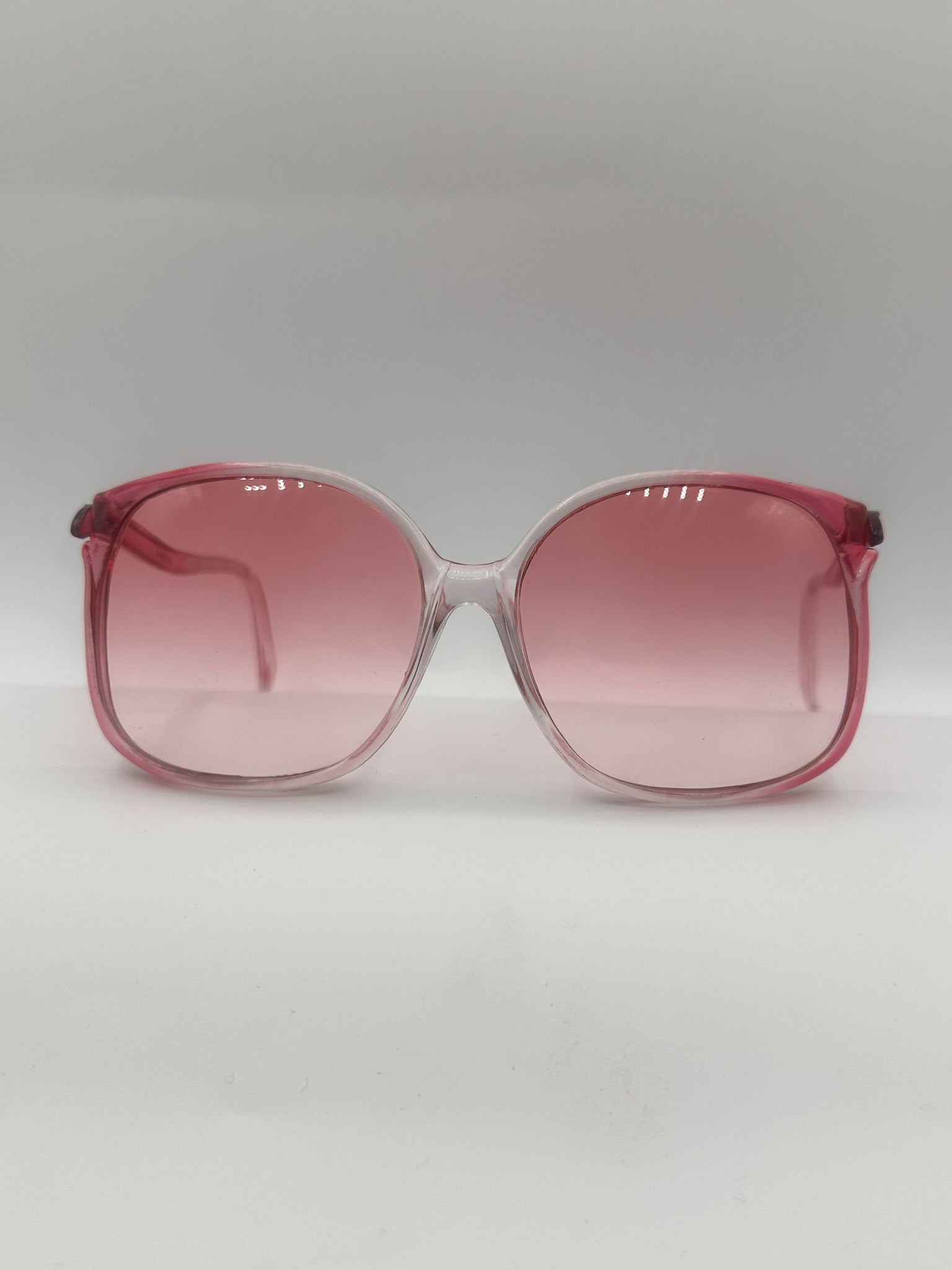 Pink Panther 1980s Pink Oval Sunglasses