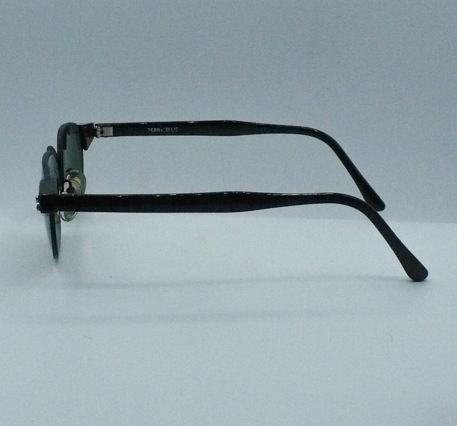 Pointy 1980s Perry Ellis Sunglasses, left side