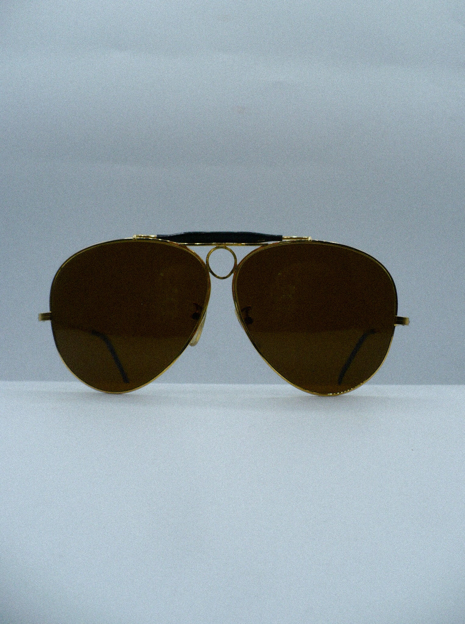 Polo 1980s Ralph Lauren Driving Sunglasses front side