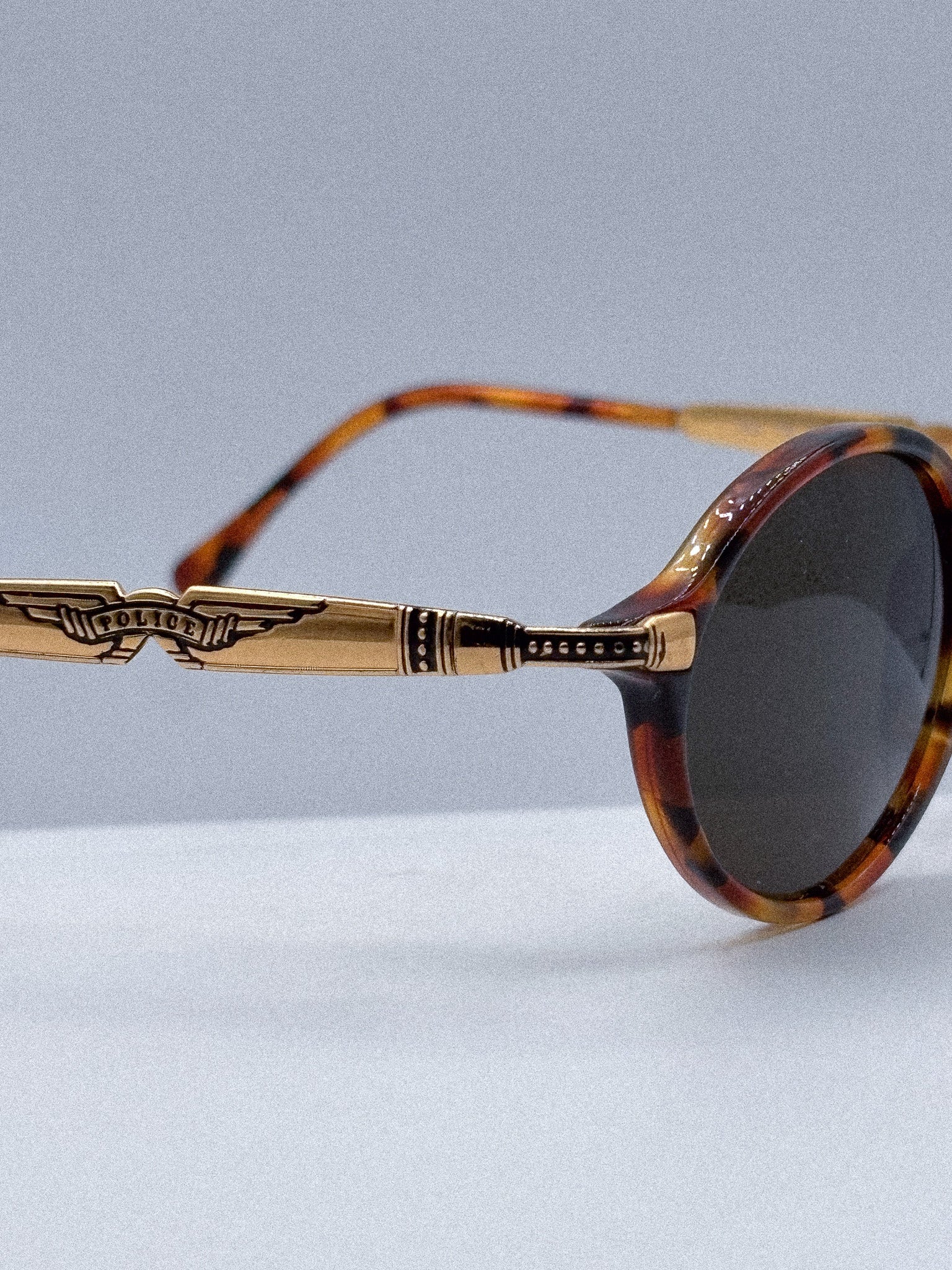 Red Alert  1980s Police Sunglasses right side 2