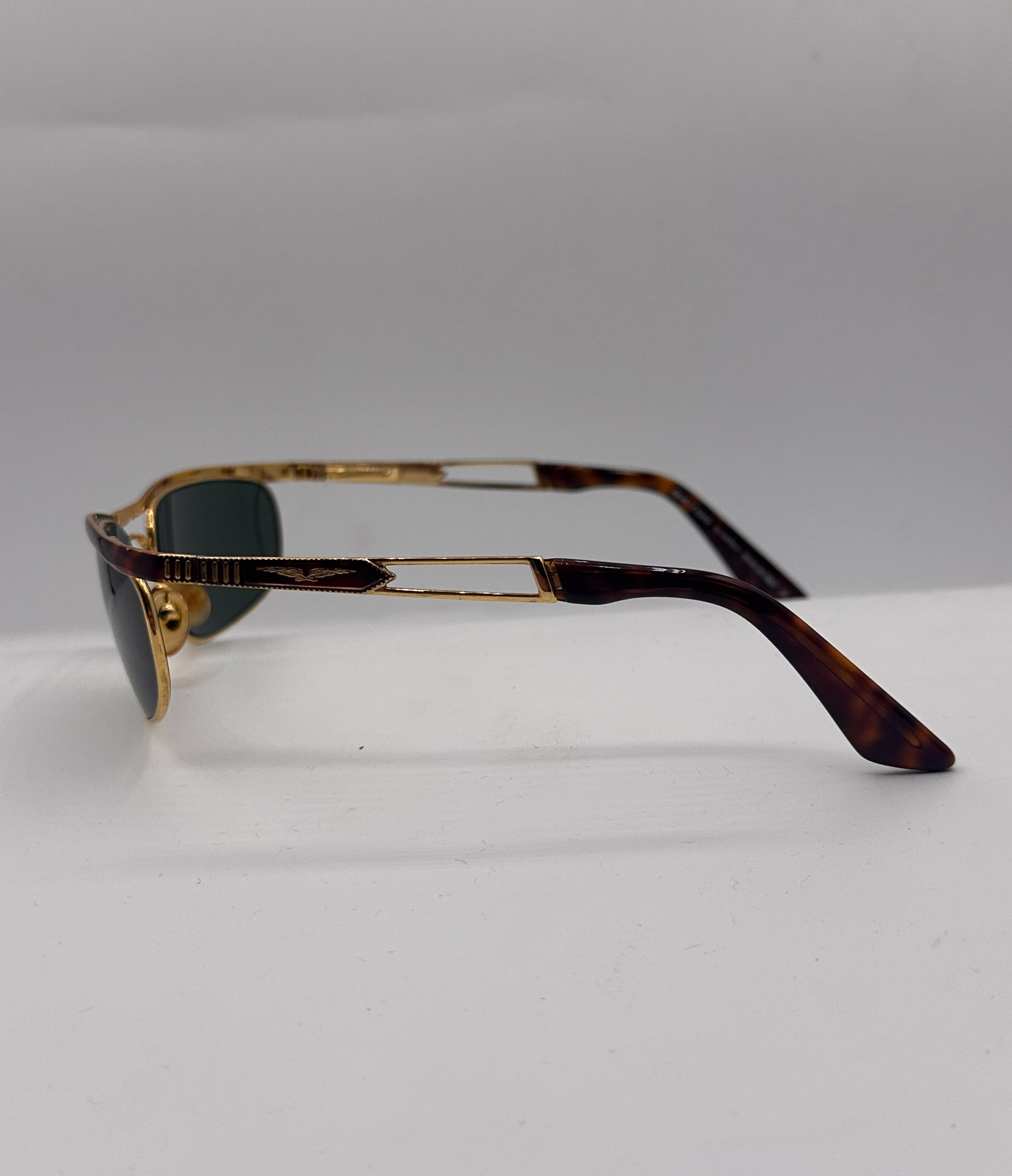 Straight Arrow 1990s Oxydo Sunglasses, left side