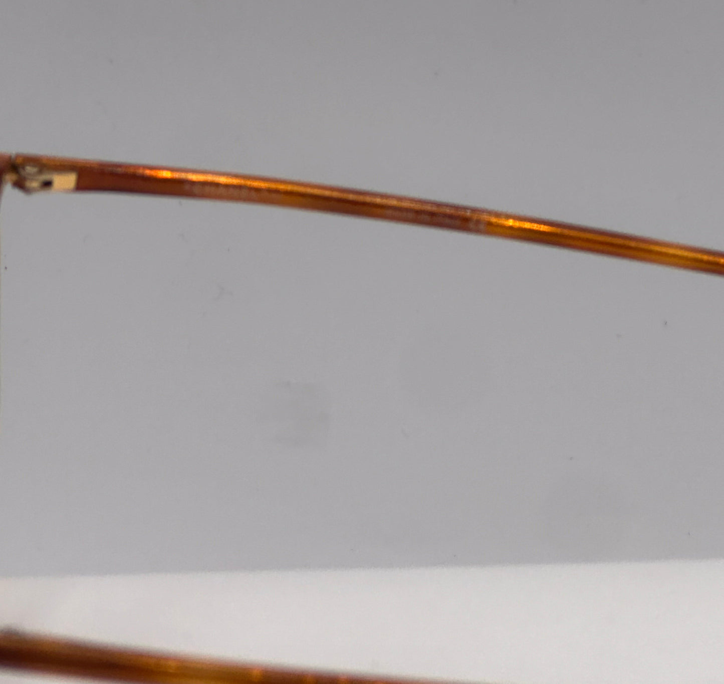 Teddy Bear 1980s Chanel vintage Eyeglasses, inner left side
