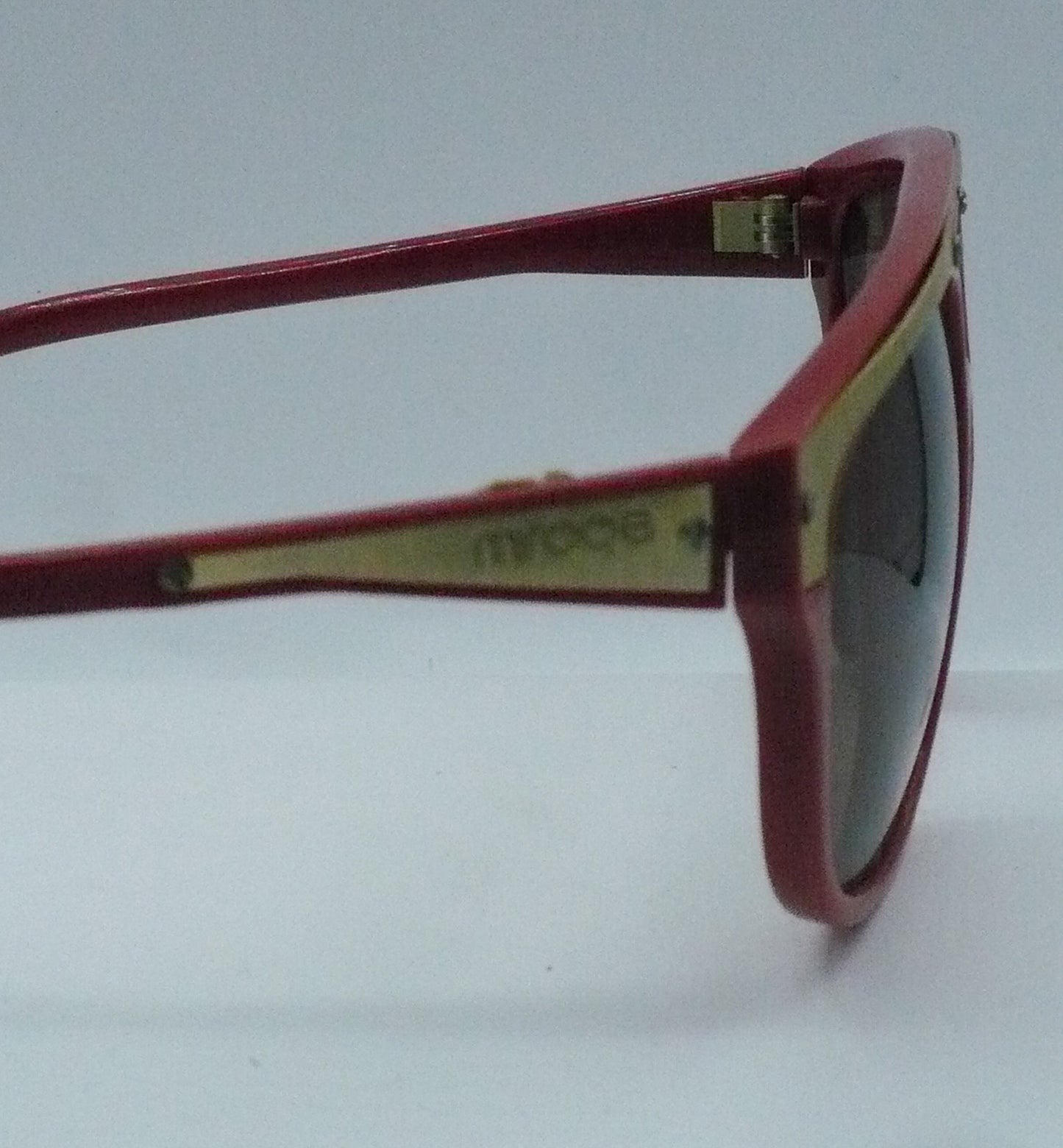 Touch of Red 1980s Mirage Sunglasses brand title