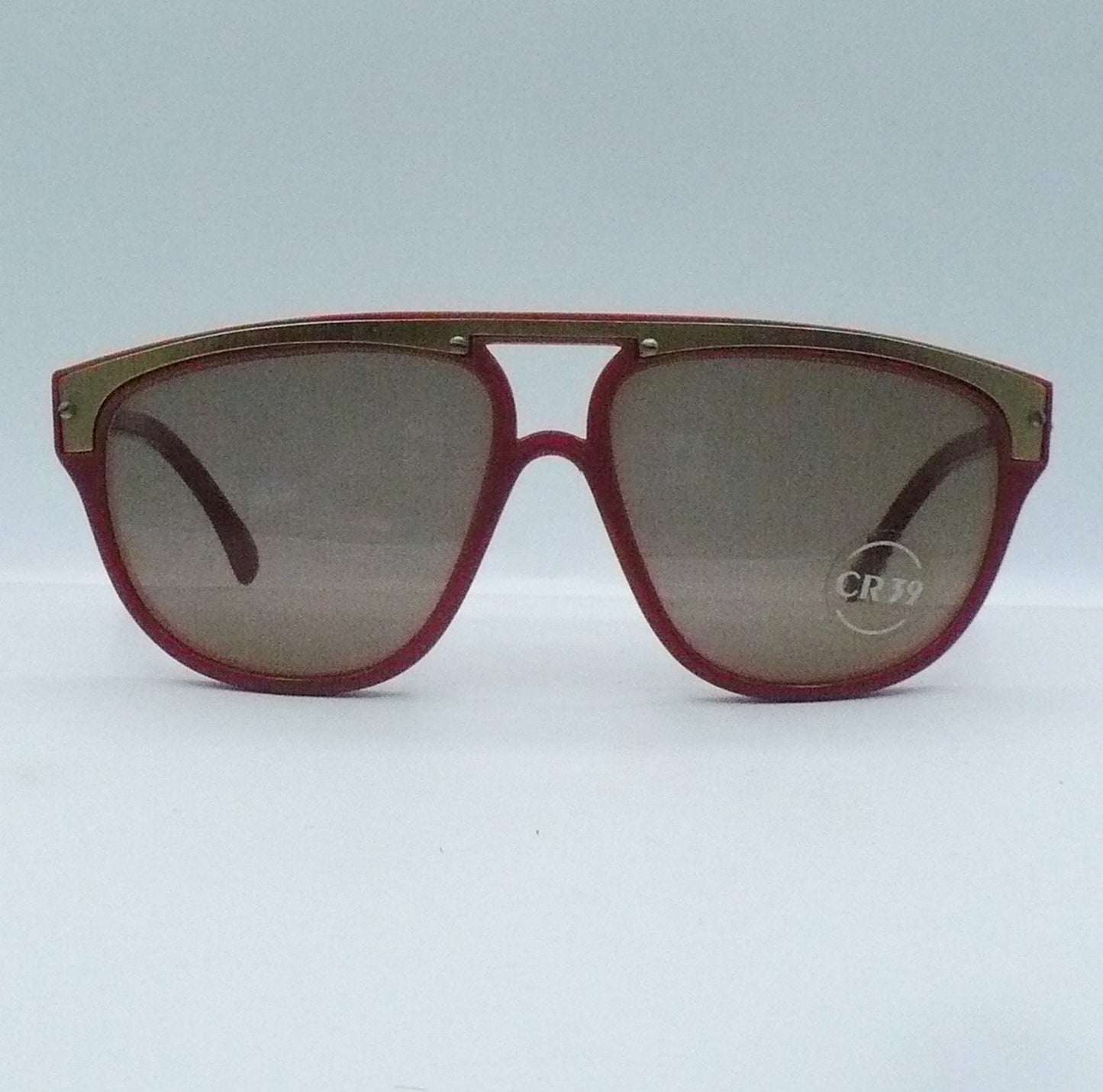 Touch of Red 1980s Mirage Sunglasses front side