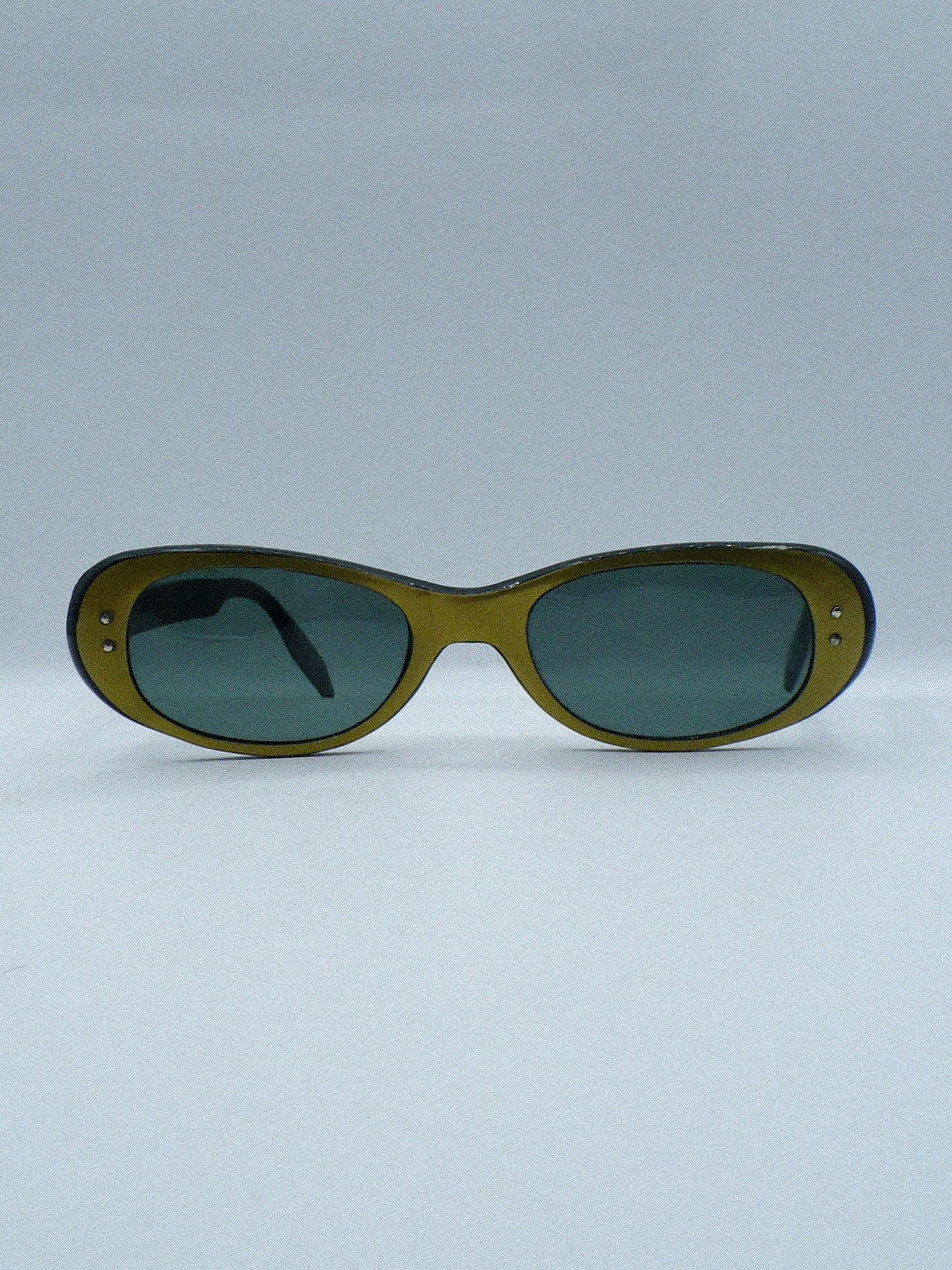 Vintage 1960s Bonneau Luxury Sunglasses front side