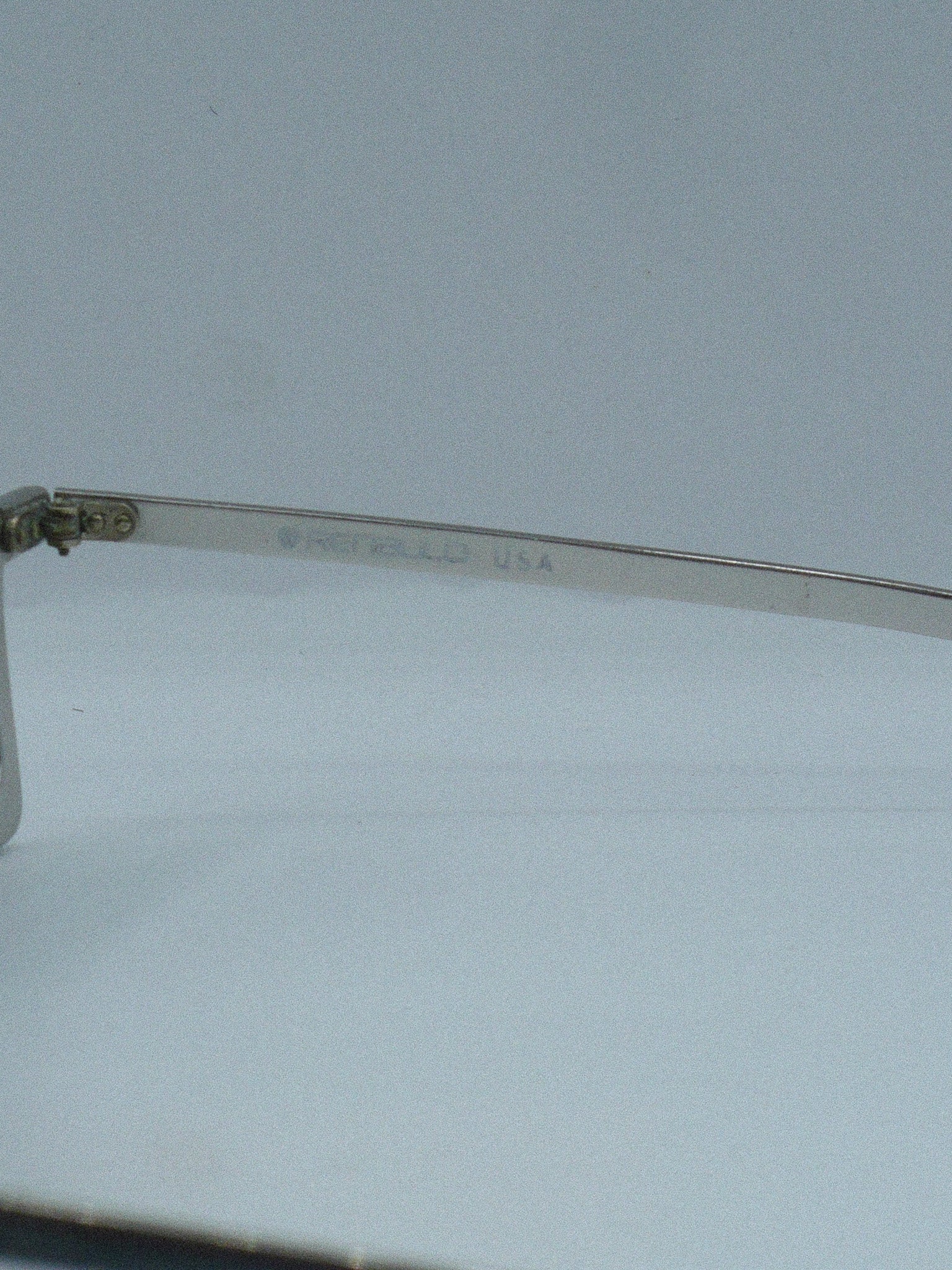 Vintage 1960s Renauld Luxury Sunglasses brand title